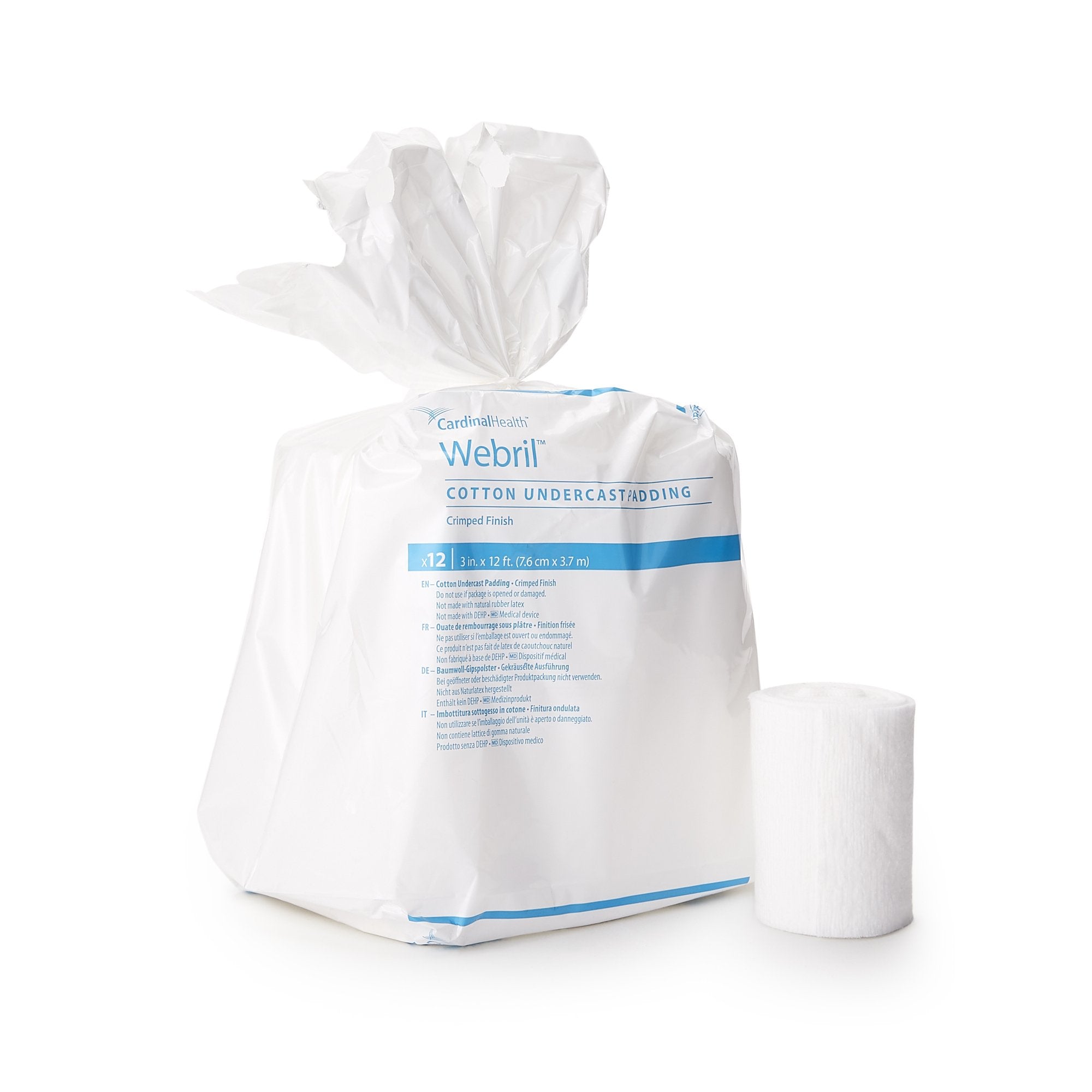 Cardinal - Cast Padding Undercast Webril™ 6 Inch X 4 Yard Cotton NonSterile [36/CS]