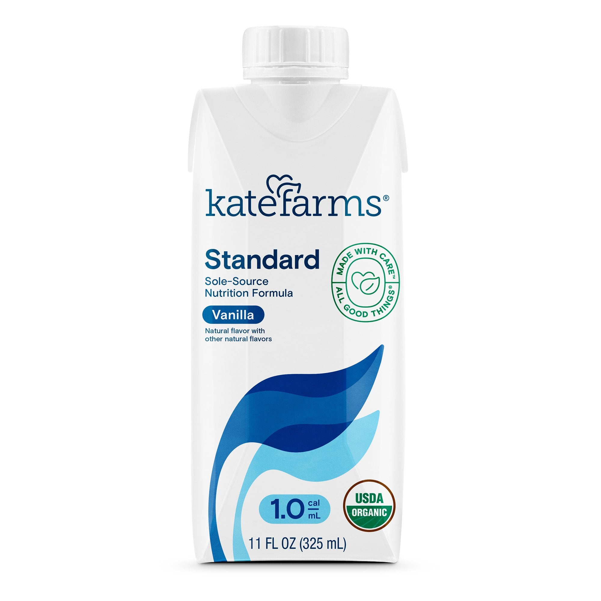 Kate Farms - Oral Supplement Kate Farms Standard 1.0 Vanilla Flavor Liquid 11 oz. Carton [12/CS]