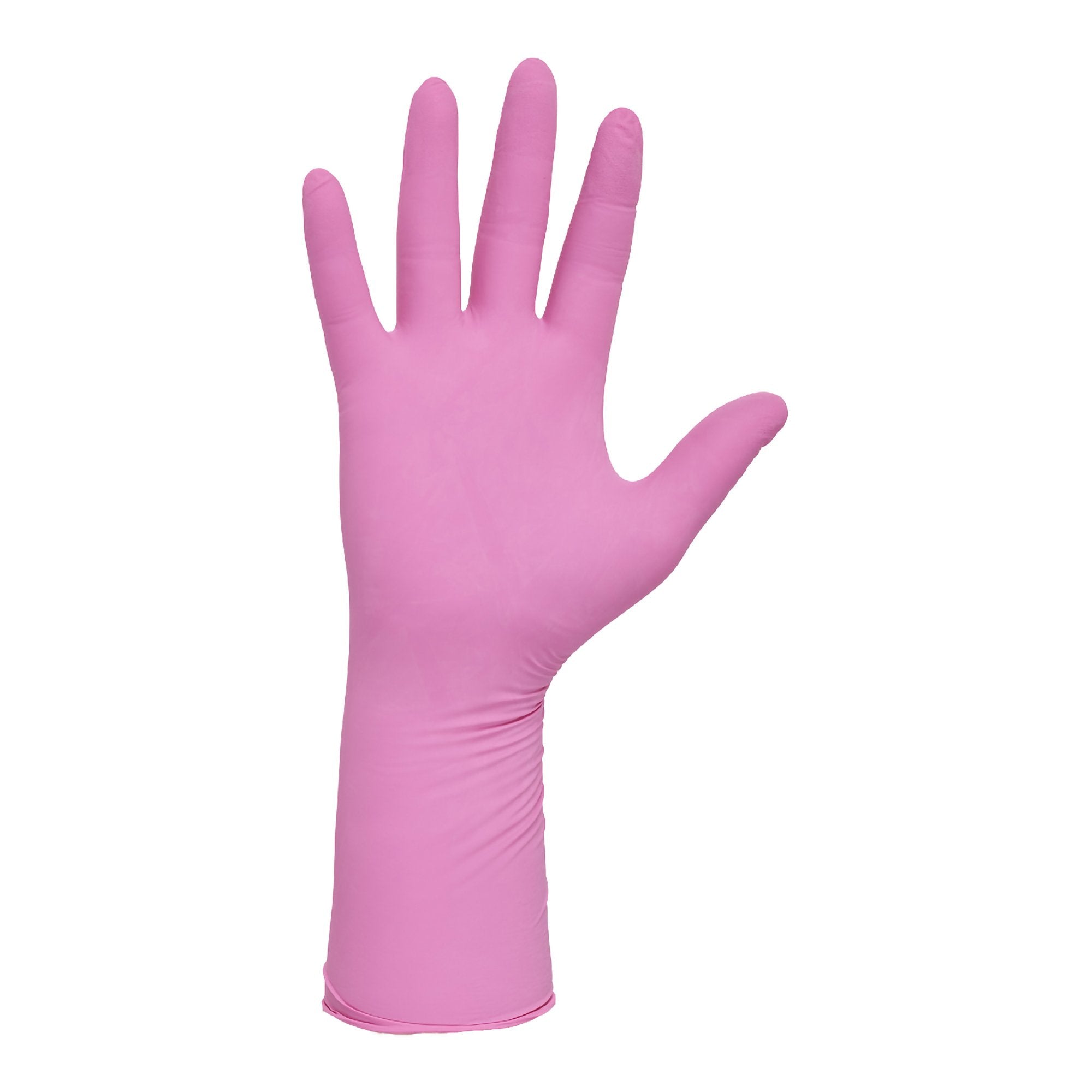 O&M Halyard Inc - Exam Glove PINK UNDERGUARD Medium NonSterile Nitrile Extended Cuff Length Textured Fingertips Pink Chemo Tested [1000/CS]