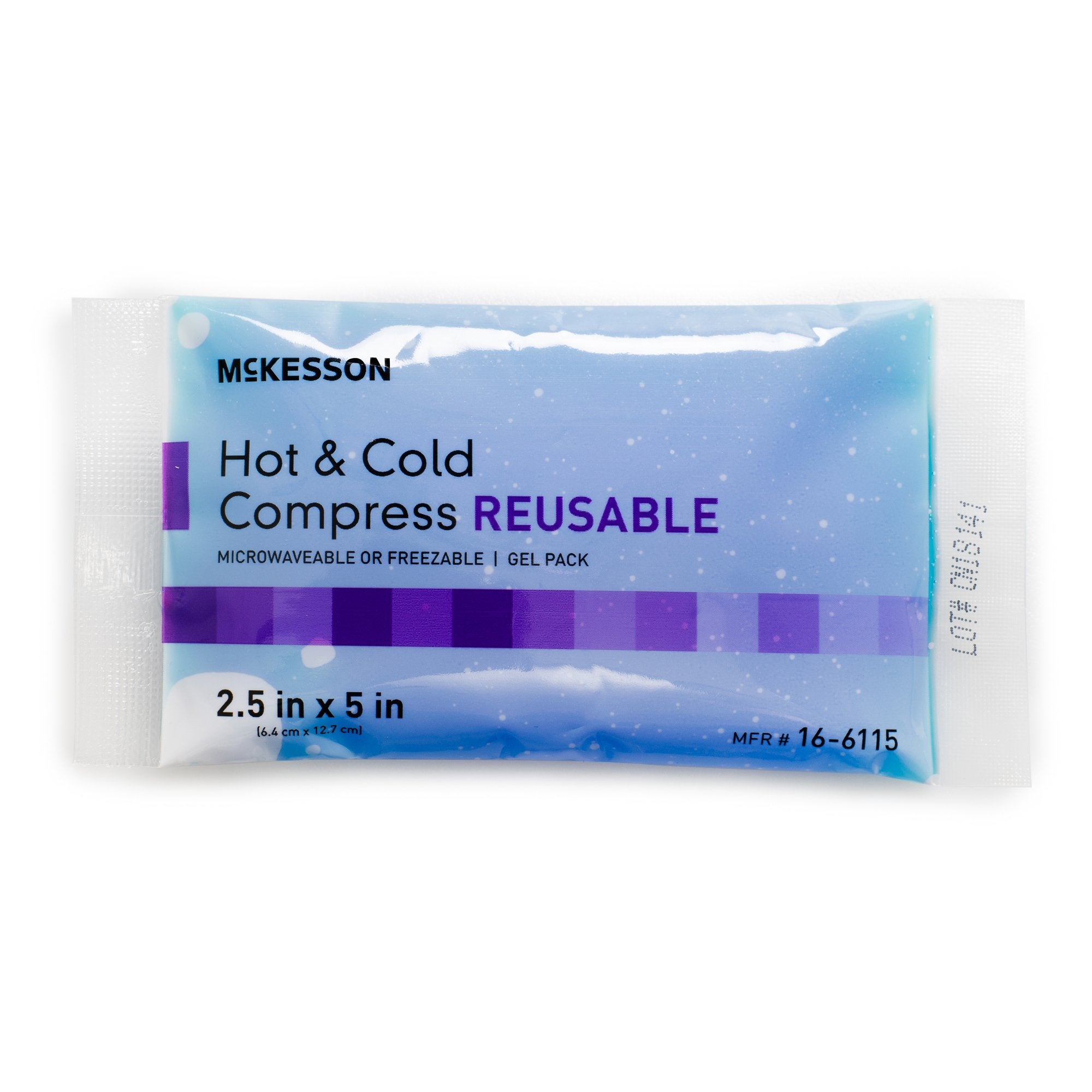 McKesson Brand - Hot / Cold Pack McKesson General Purpose X-Small 2-1/2 X 5 Inch Gel Reusable [150/CS]