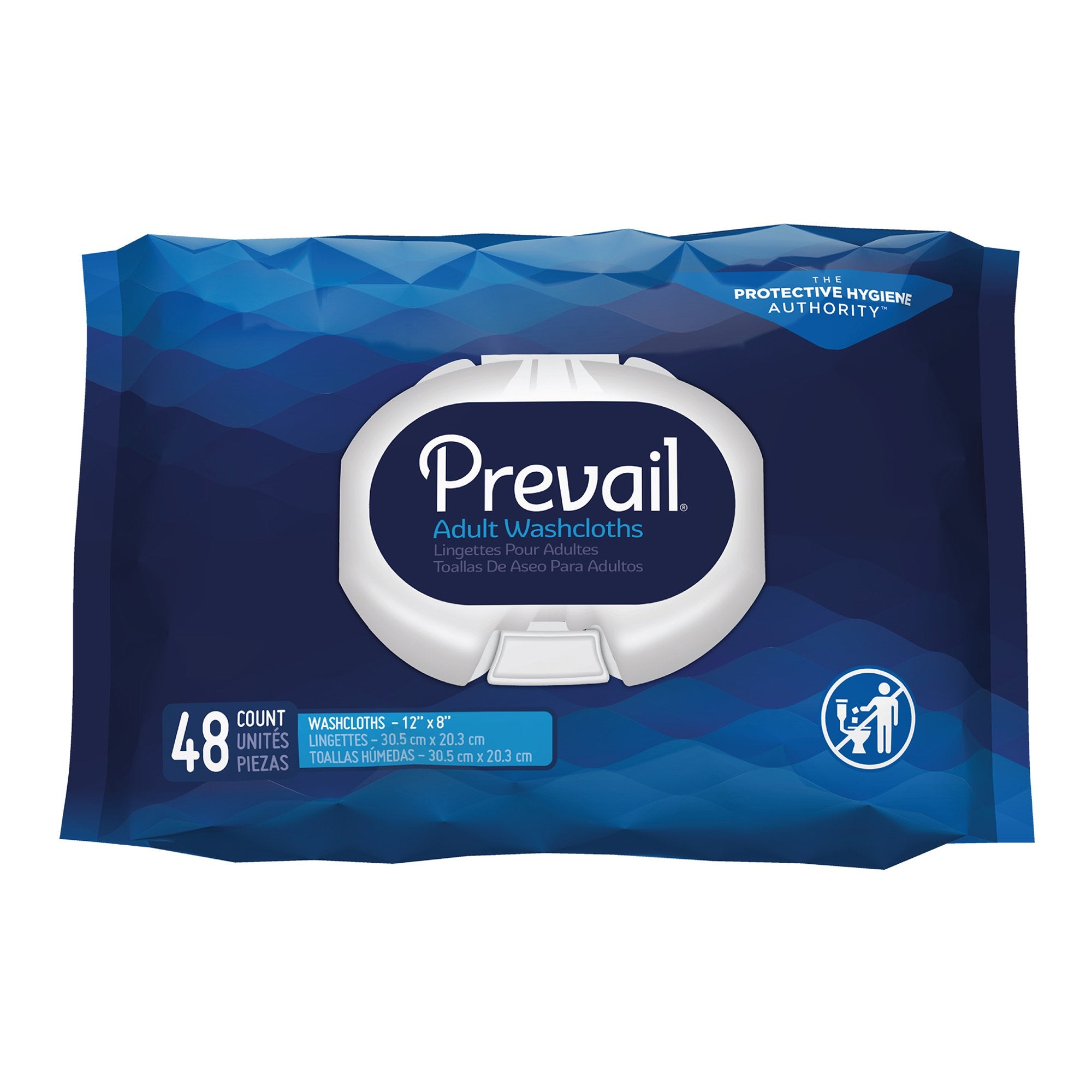 First Quality - Personal Cleansing Wipe Prevail® Soft Pack Scented 48 Count [6/CS]