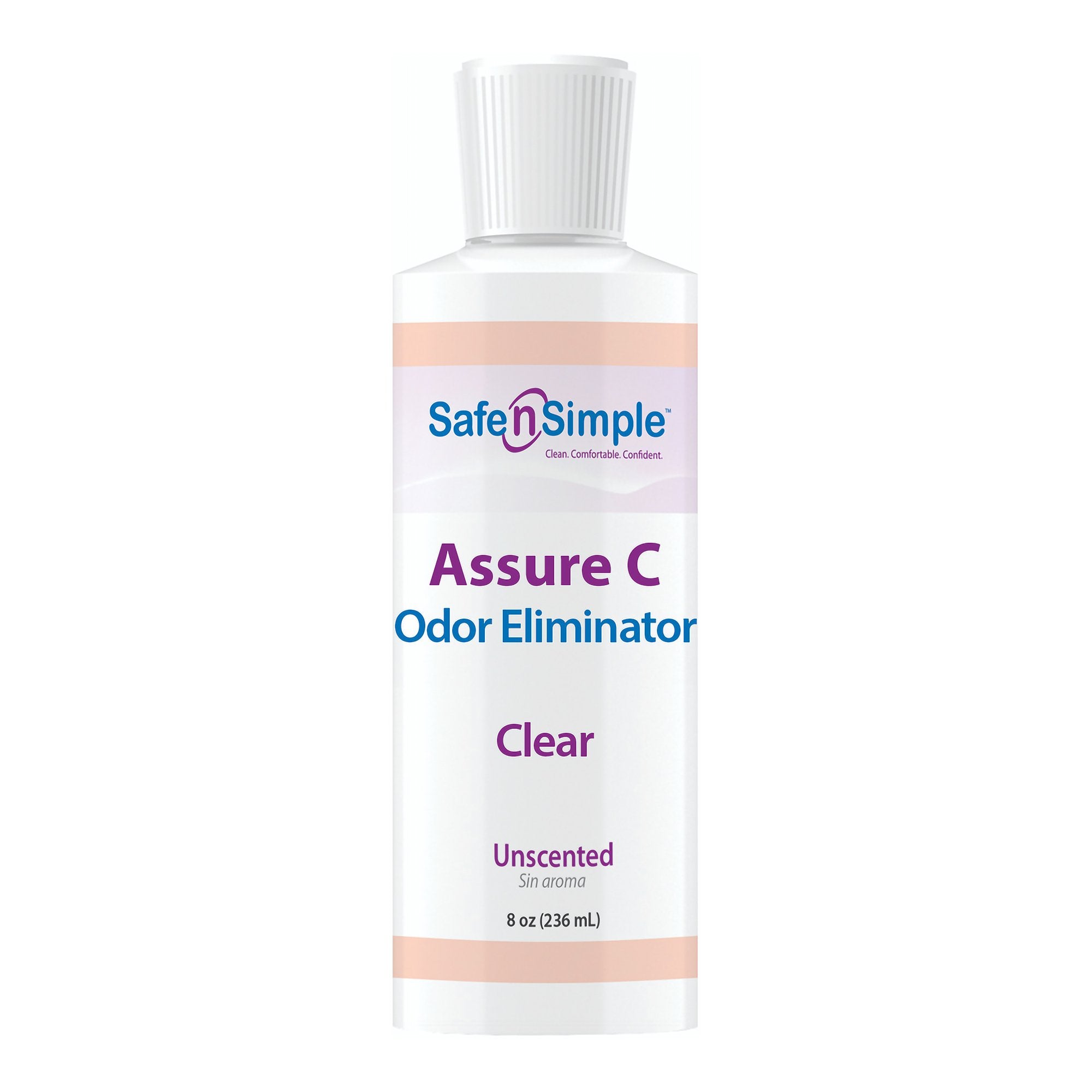 Safe N Simple - Odor Eliminator Assure C 8 oz., Clear [12/CS]