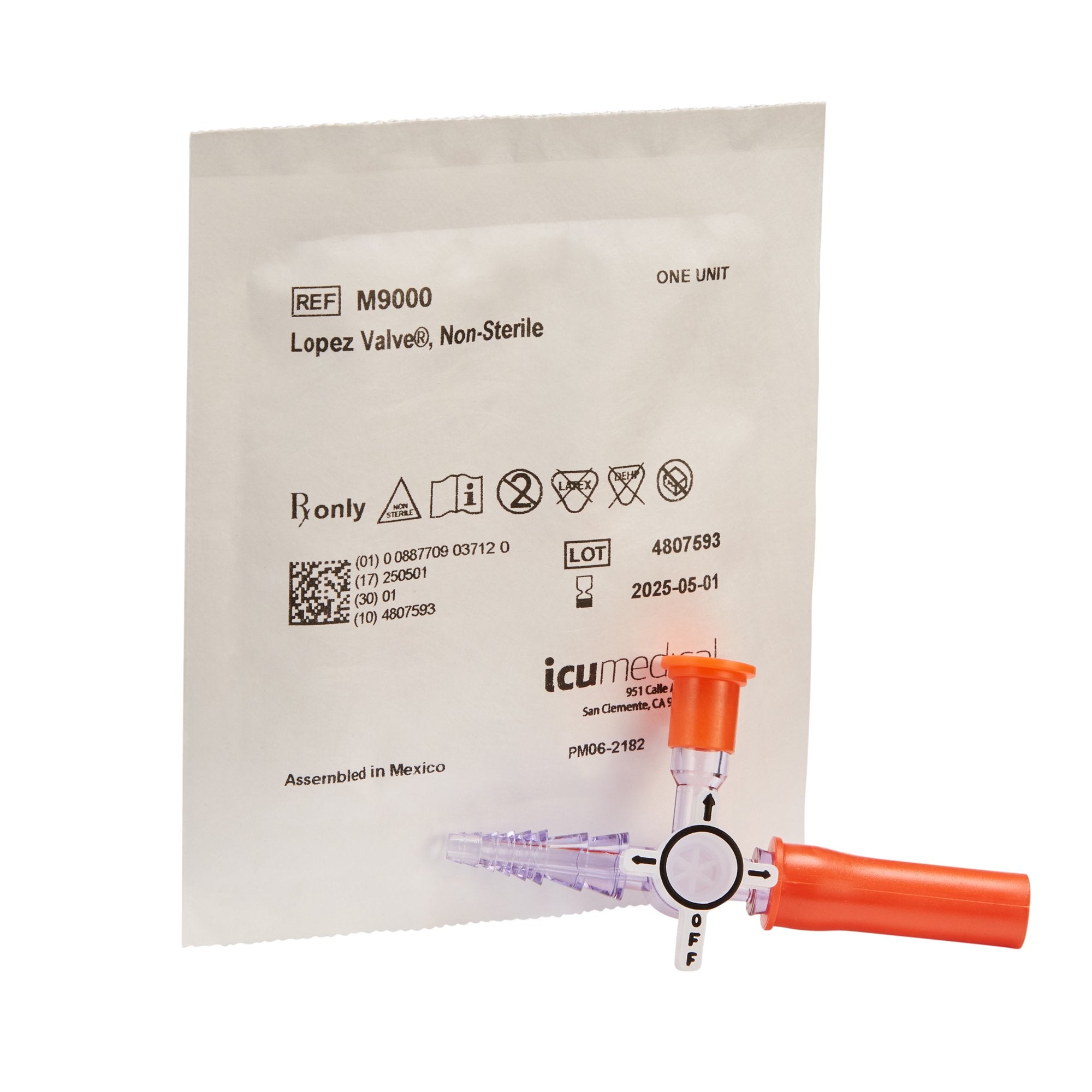 ICU Medical - Enteral Feeding Valve Lopez® [50/CS]