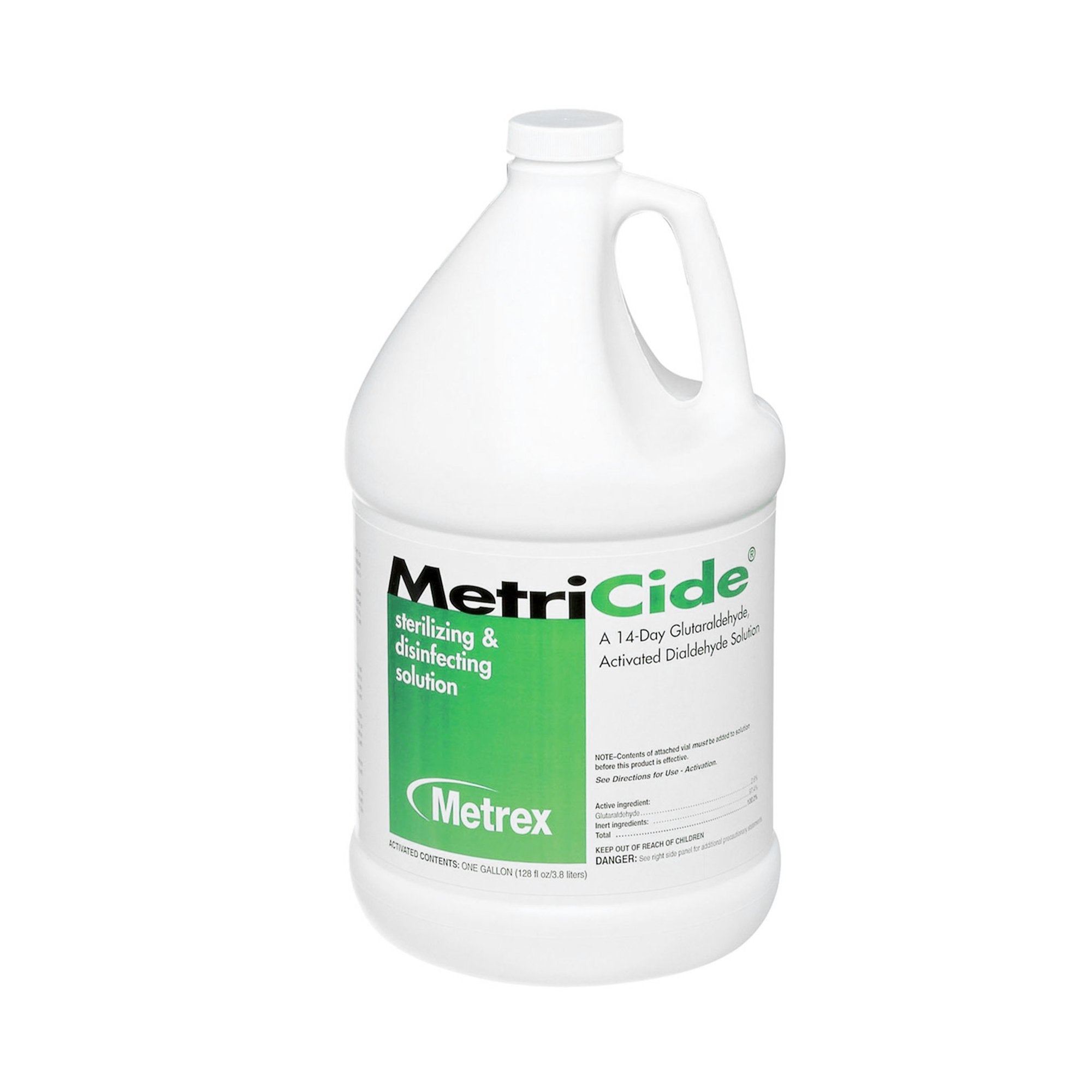 Metrex Research - Glutaraldehyde High-Level Disinfectant MetriCide™ Activation Required Liquid 1 gal. Jug Reusable [4/CS]