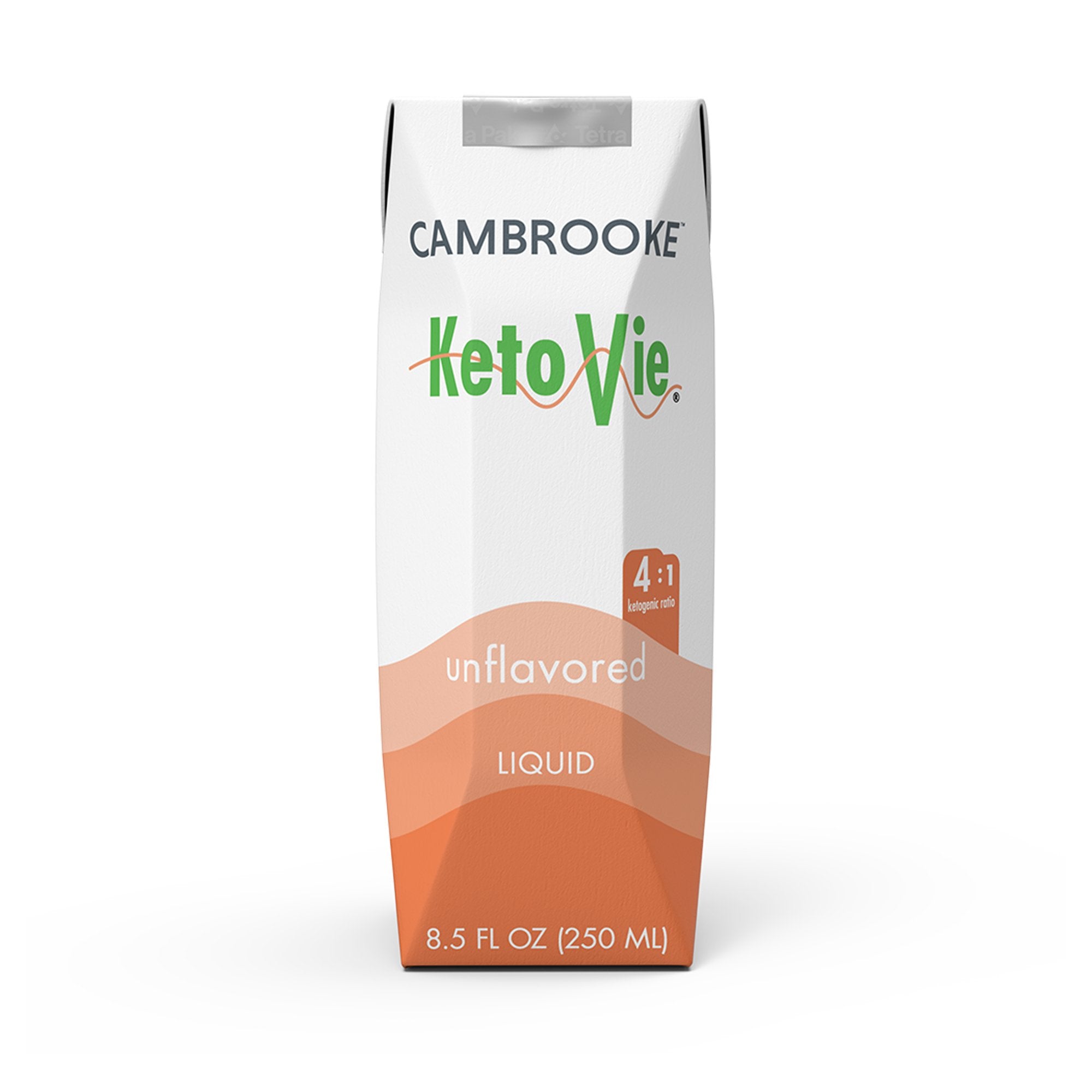 Cambrooke Therapeutics - Oral Supplement KetoVie® 4:1 Unflavored Liquid 8.5 oz. Carton [30/CS]