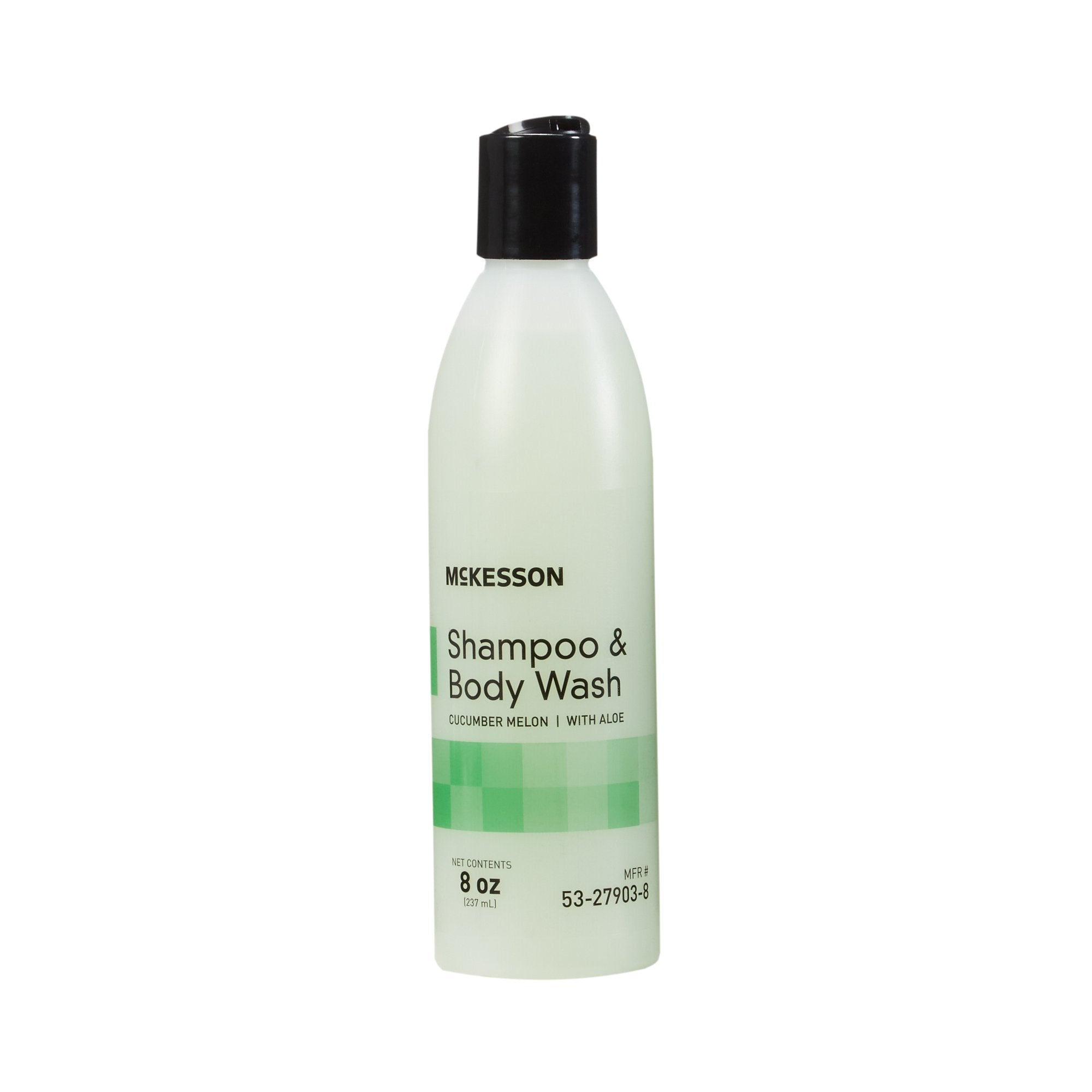 McKesson Brand - Shampoo and Body Wash McKesson 8 oz. Flip Top Bottle Cucumber Melon Scent [48/CS]