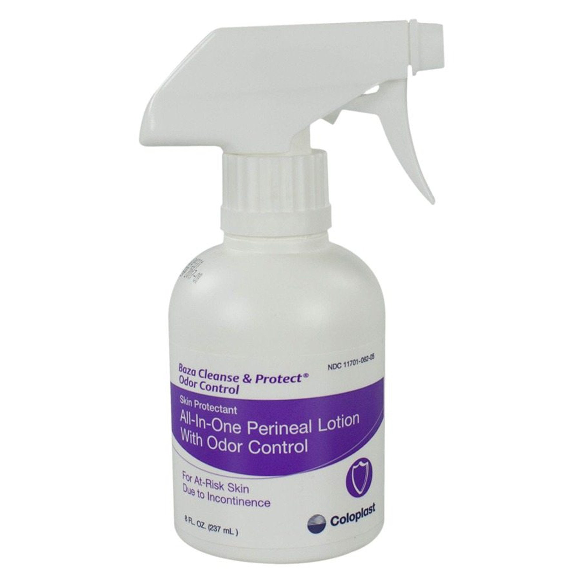 Coloplast - Perineal Wash Baza® Cleanse and Protect® Lotion 8 oz. Pump Bottle Unscented [12/CS]