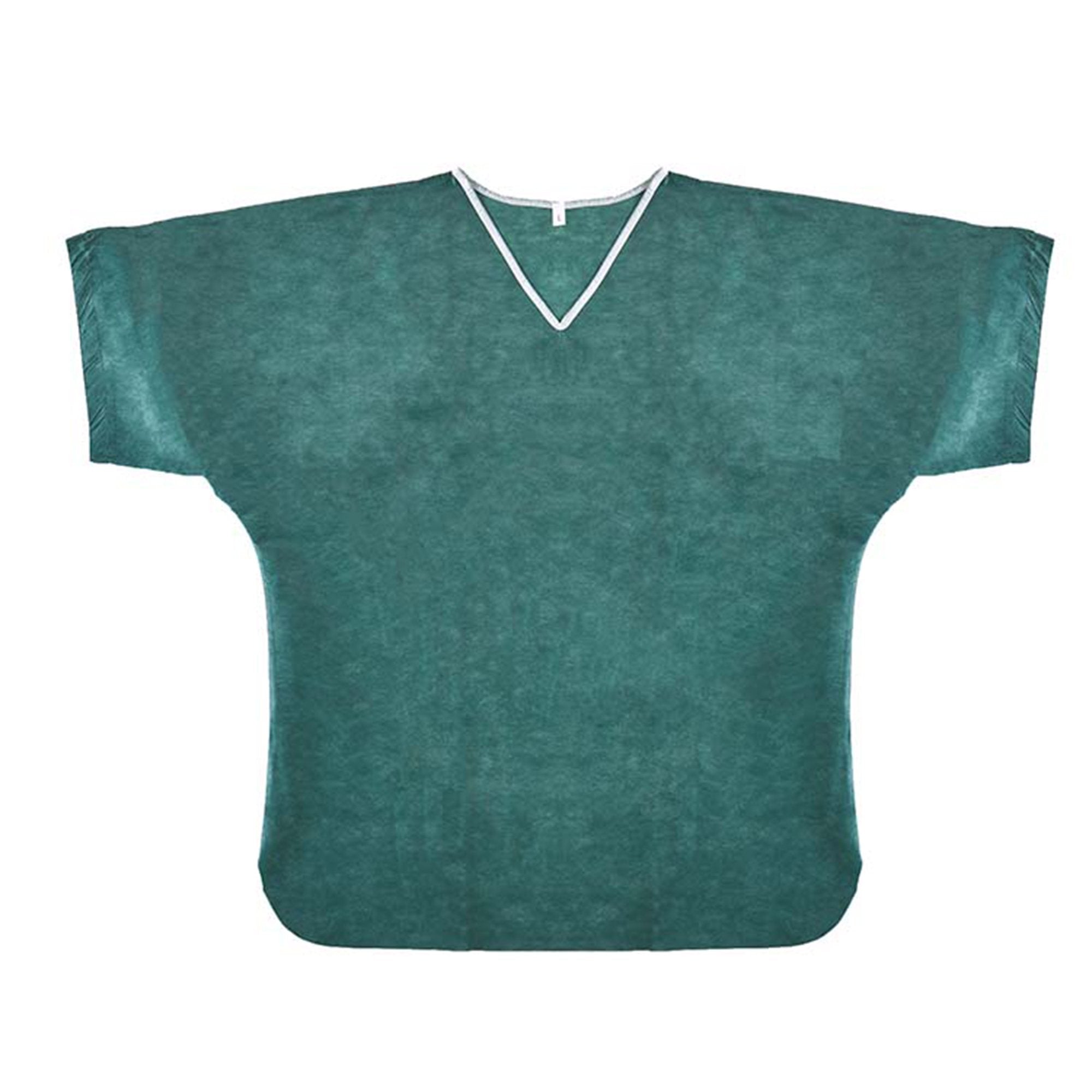 Graham Medical Products - Scrub Shirt X-Large Green Without Pockets Short Sleeve Unisex [30/CS]