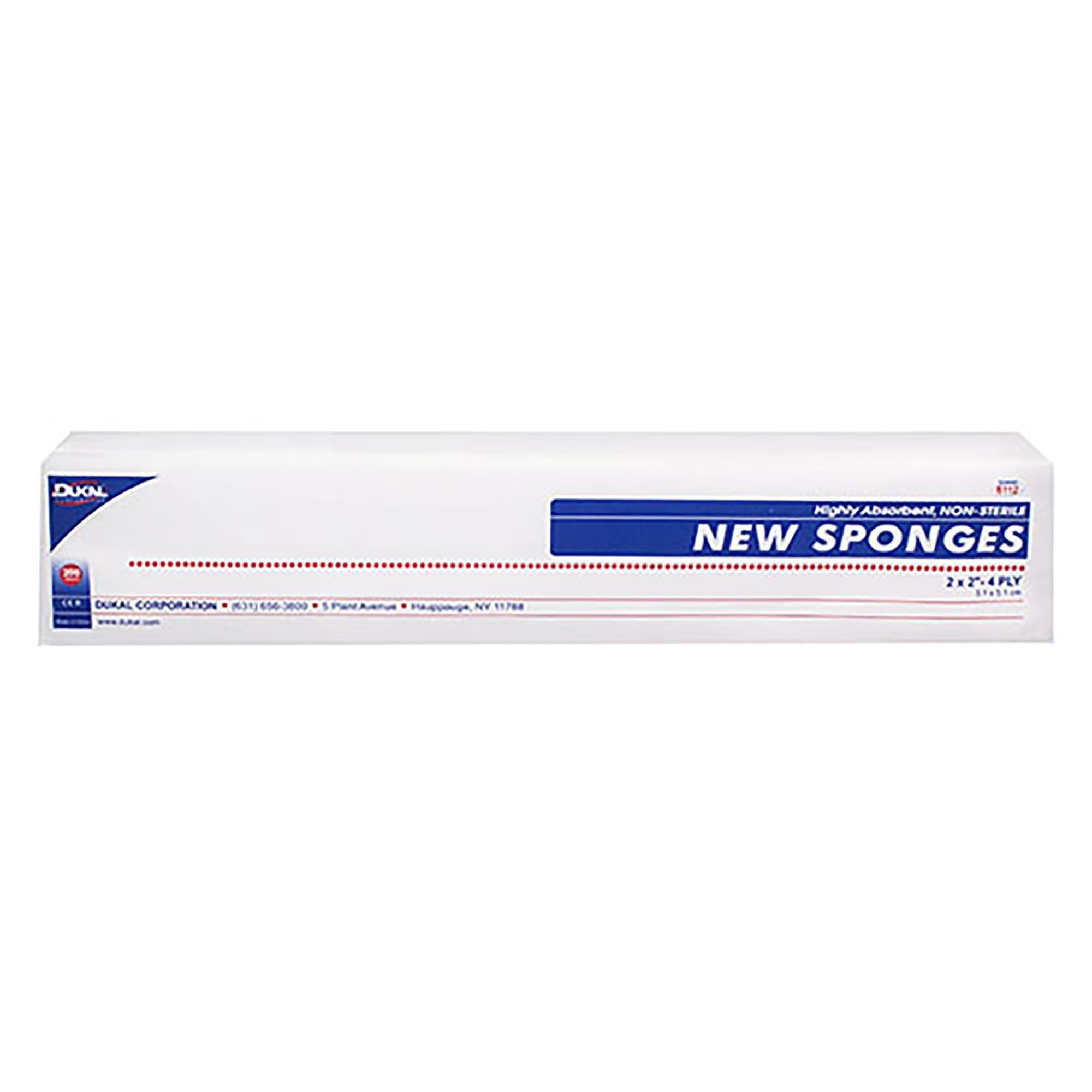 Dukal - Nonwoven Sponge Dukal™ 2 X 2 Inch 4-Ply NonSterile 200 per Pack [40/CS]