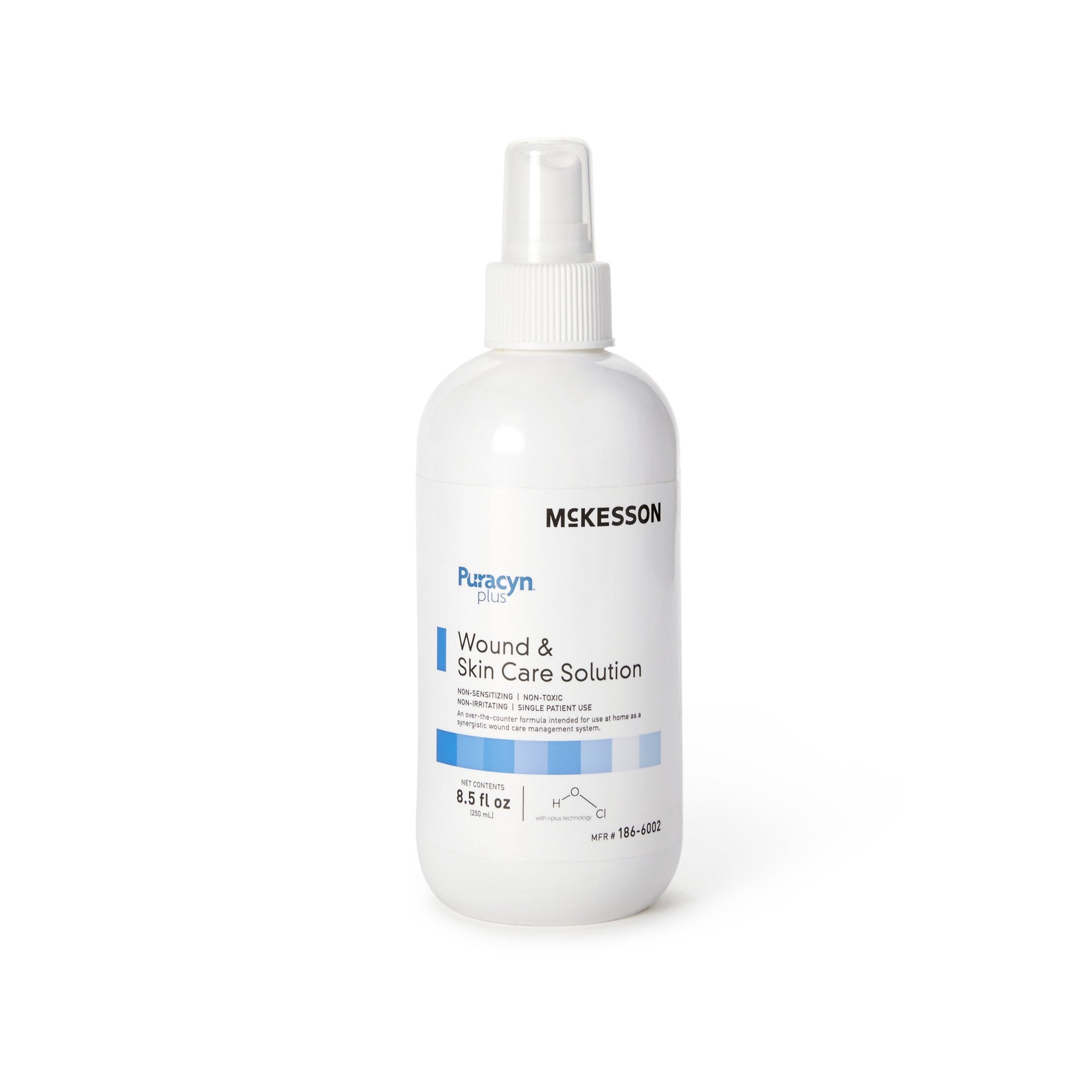 McKesson Brand - Wound Cleanser McKesson Puracyn® Plus 8.5 oz. Pump Bottle NonSterile Antimicrobial [6/CS]