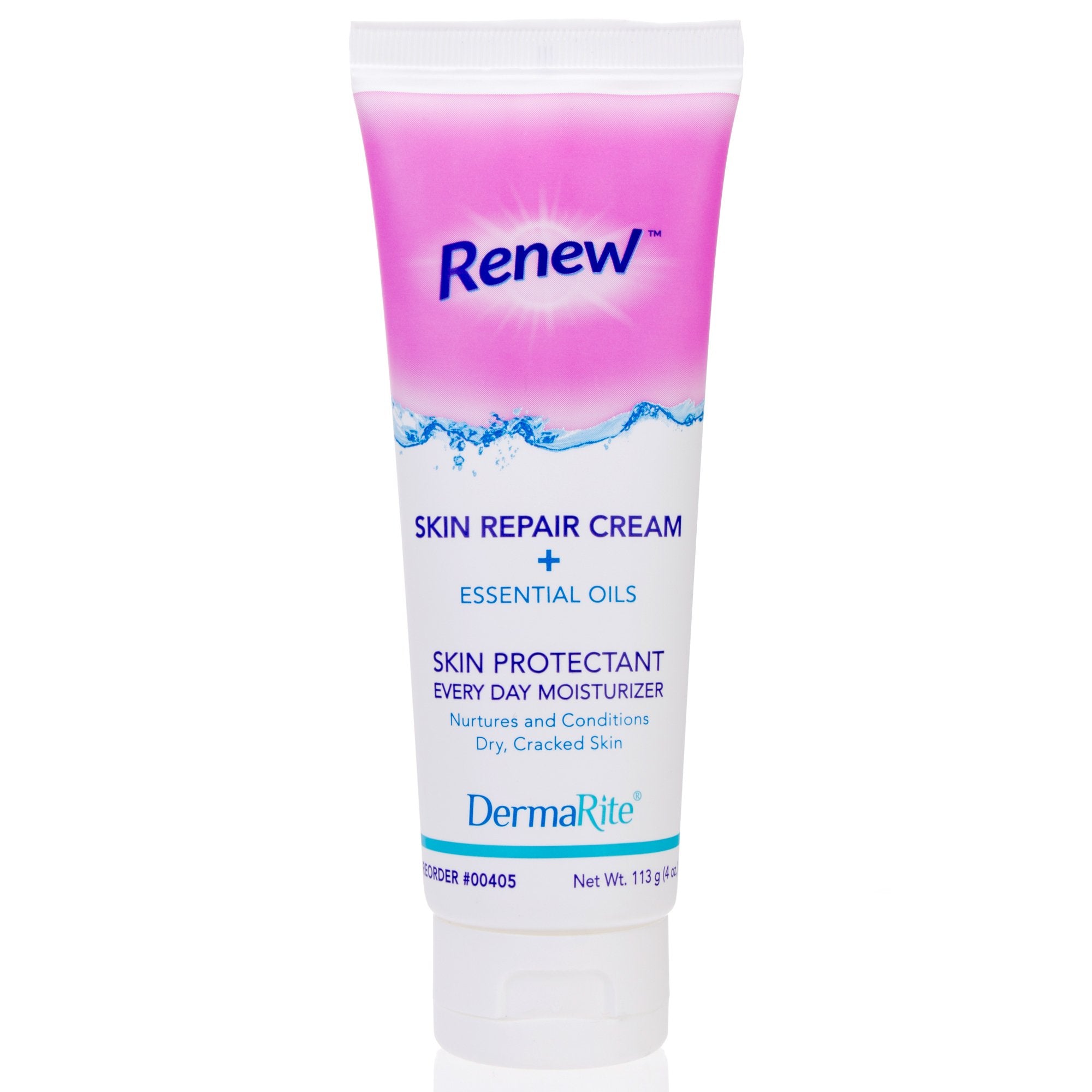 DermaRite Industries - Skin Protectant Renew™ Skin Repair 4 oz. Tube Scented Cream [12/CS]