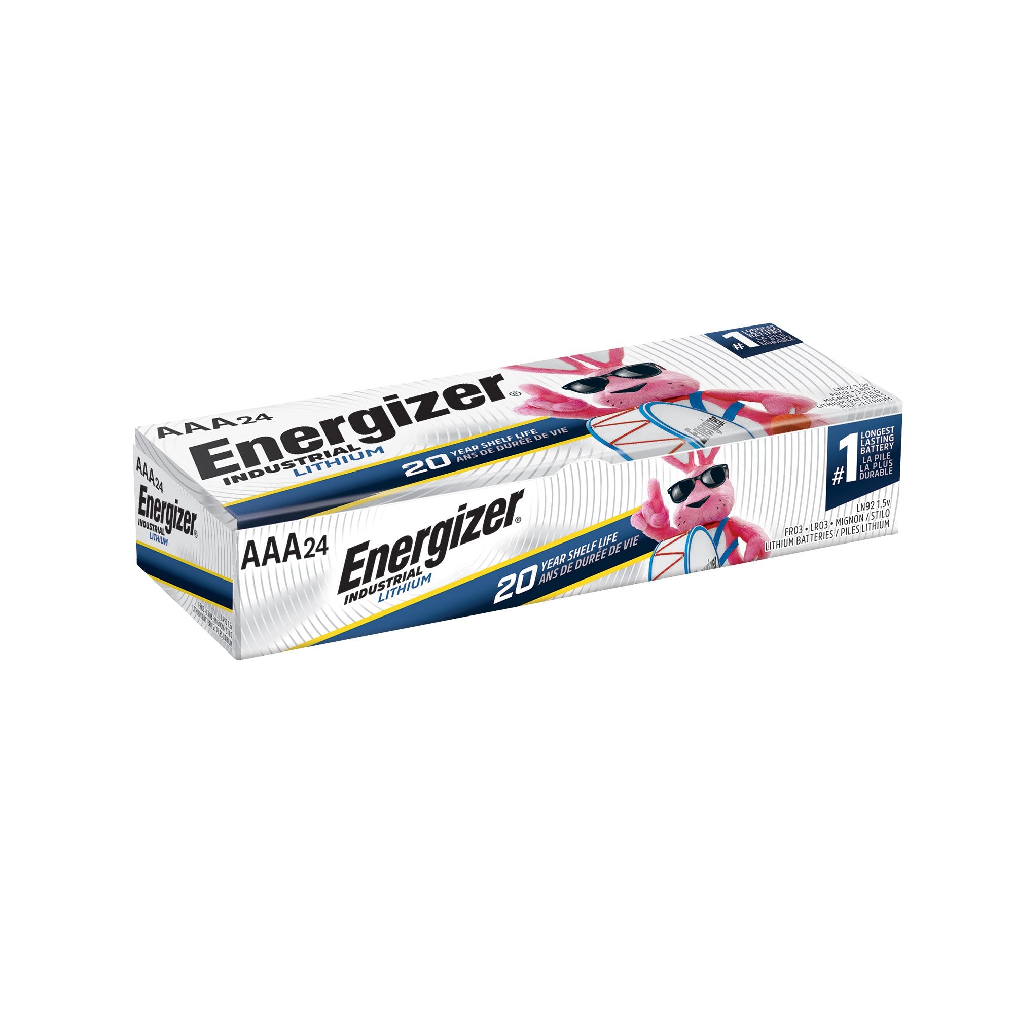 Energizer LLC - Lithium Battery Energizer® Industrial® AAA Cell 1.5V Disposable 24 per Pack [144/CS]