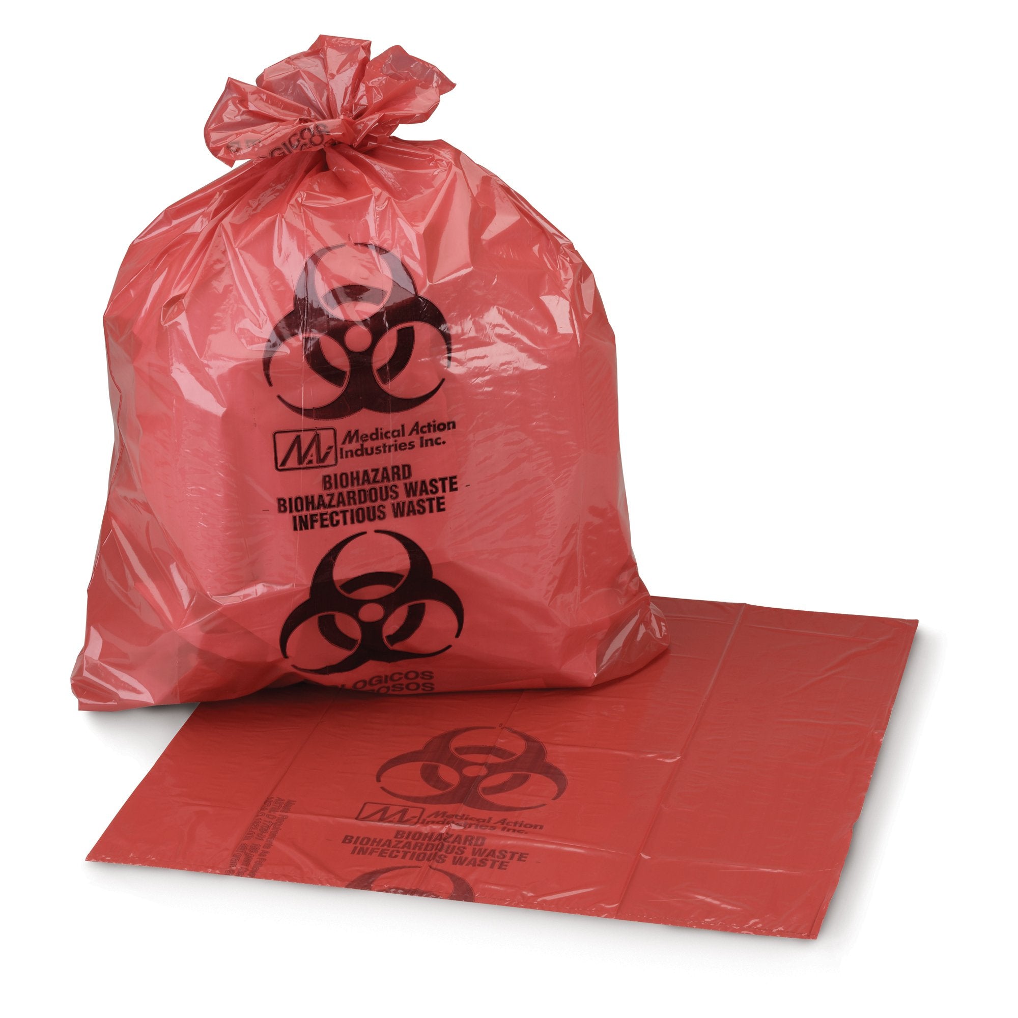 McKesson Brand - Infectious Waste Bag McKesson 40 to 45 gal. Red Bag 40 X 46 Inch [150/CS]