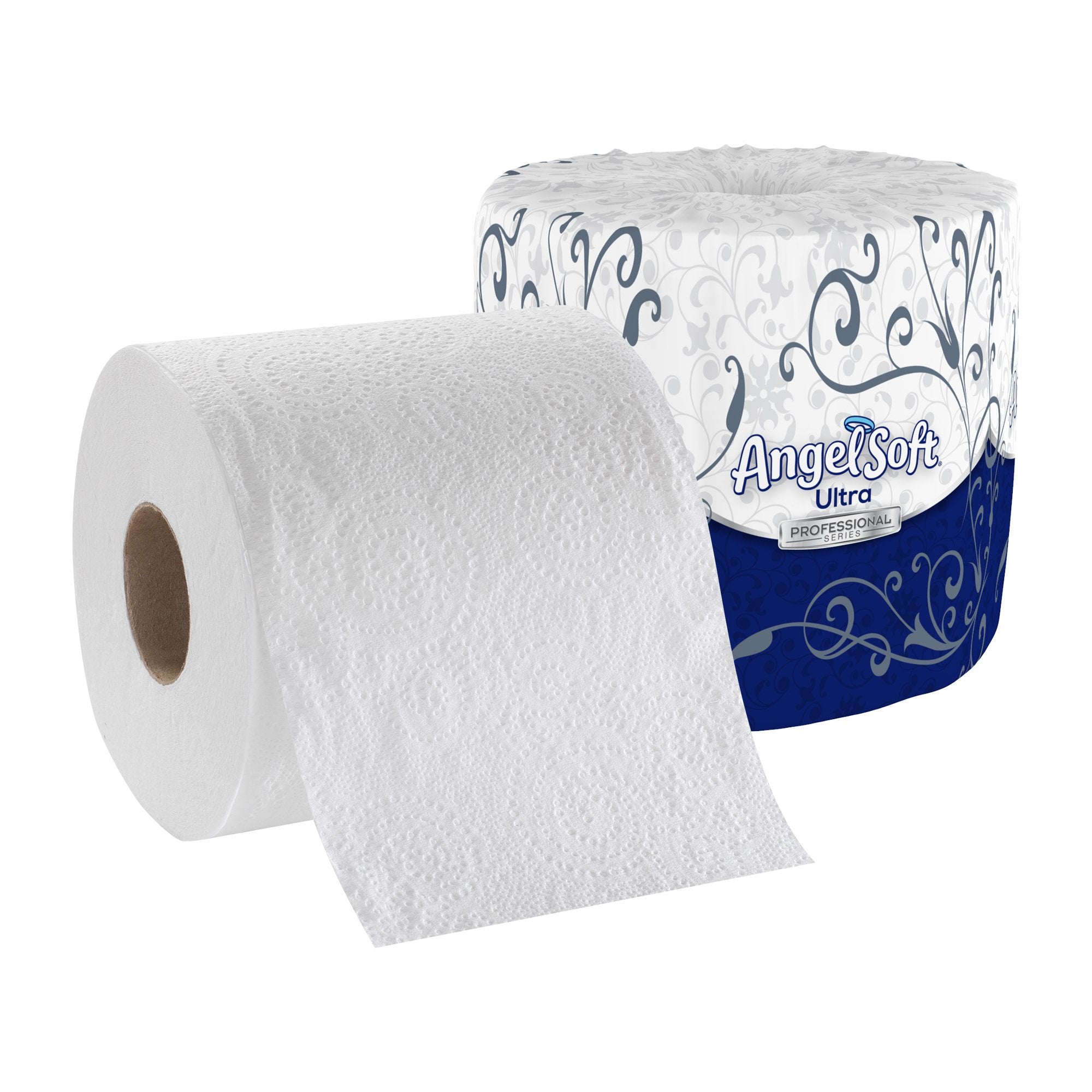 Georgia Pacific - Toilet Tissue Angel Soft Ultra Professional Series® White 2-Ply Standard Size Cored Roll 400 Sheets 4 X 4-1/5 Inch [60/CS]