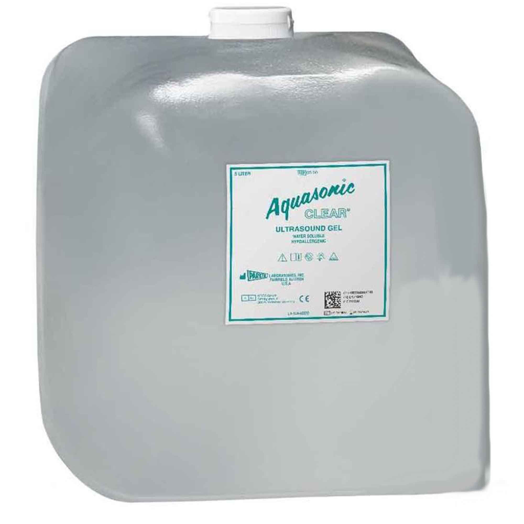 Parker Labs - Ultrasound Gel Aquasonic Clear® High Viscosity 5 Liter Jug NonSterile [1/CS]