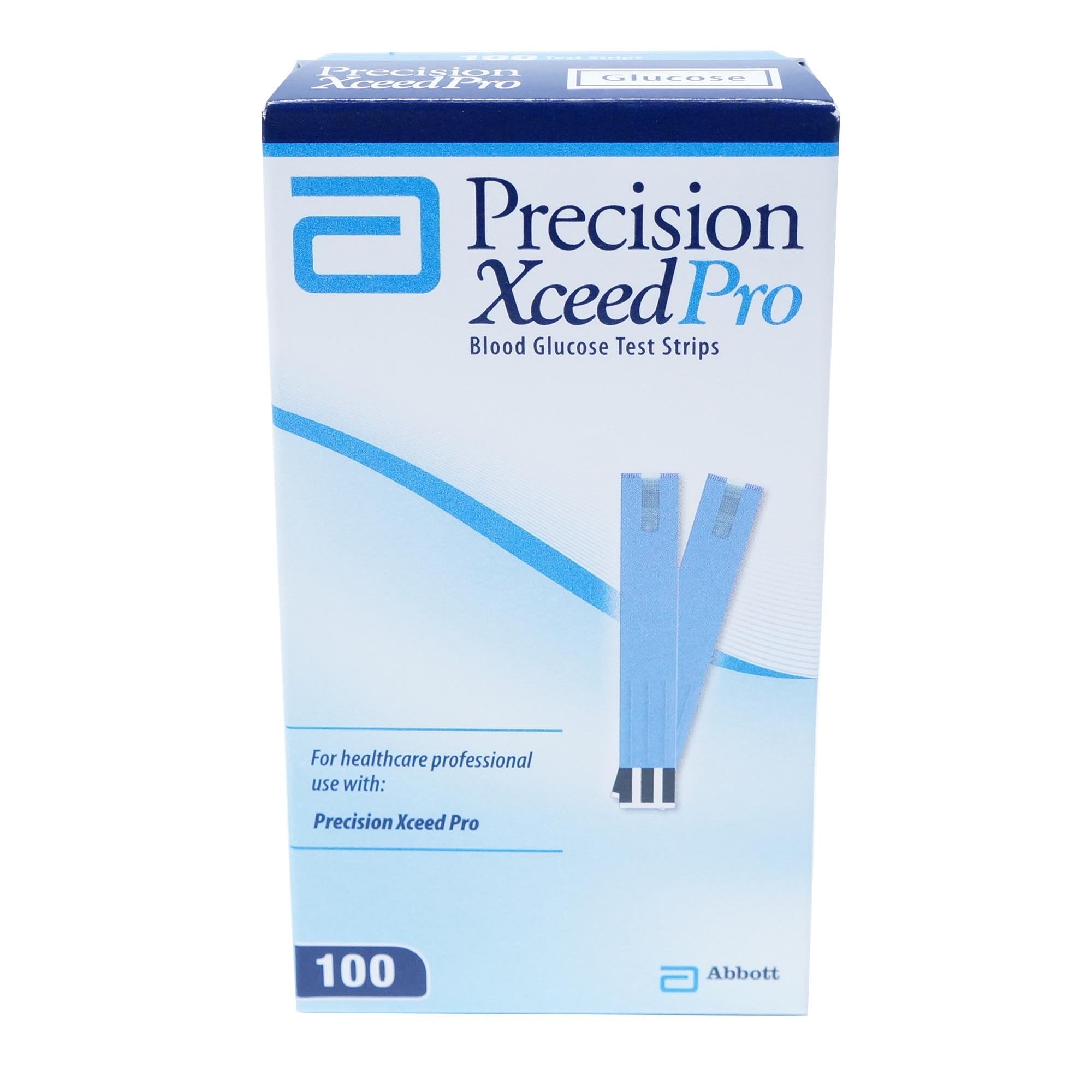 Abbott - Blood Ketone Test Strips Precision Xceed Pro™ 100 Strips per Pack [600/CS]