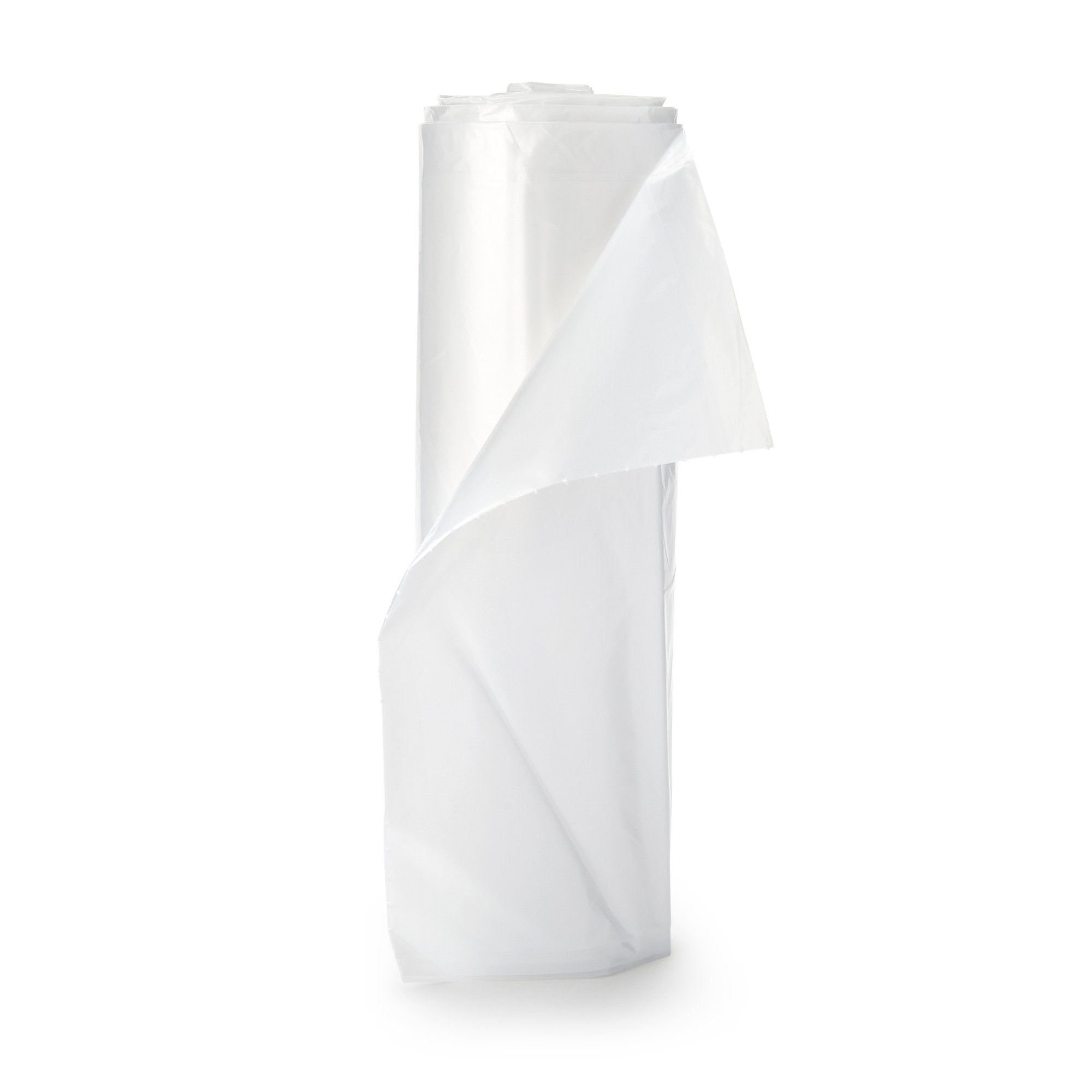 McKesson Brand - Trash Bag McKesson 45 gal. Clear LLDPE 1.15 mil 40 X 46 Inch Star Seal Bottom Coreless Roll [100/CS]