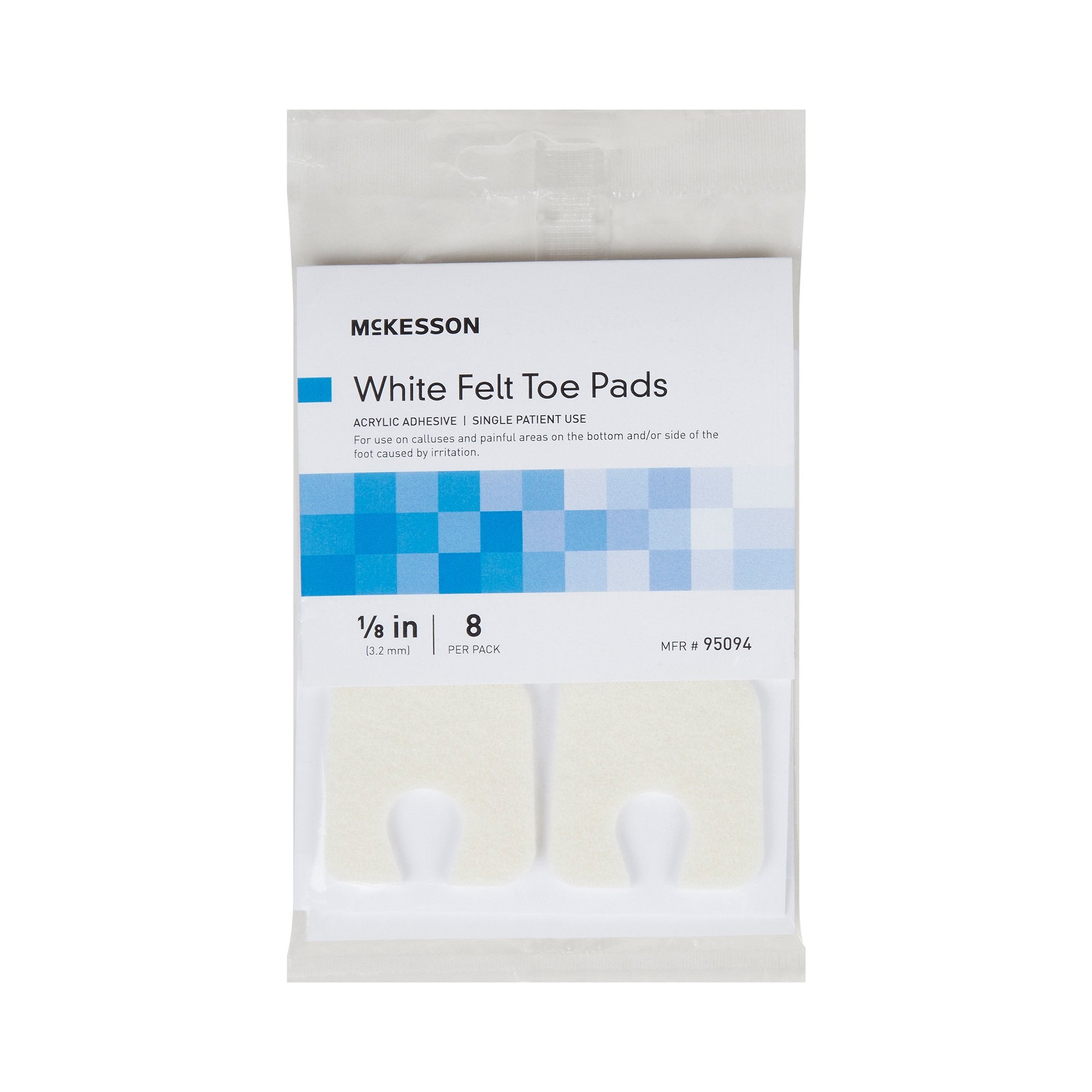 McKesson Brand - Callus Pad McKesson Pedi-Pads Size 105 Adhesive Foot [384/CS]