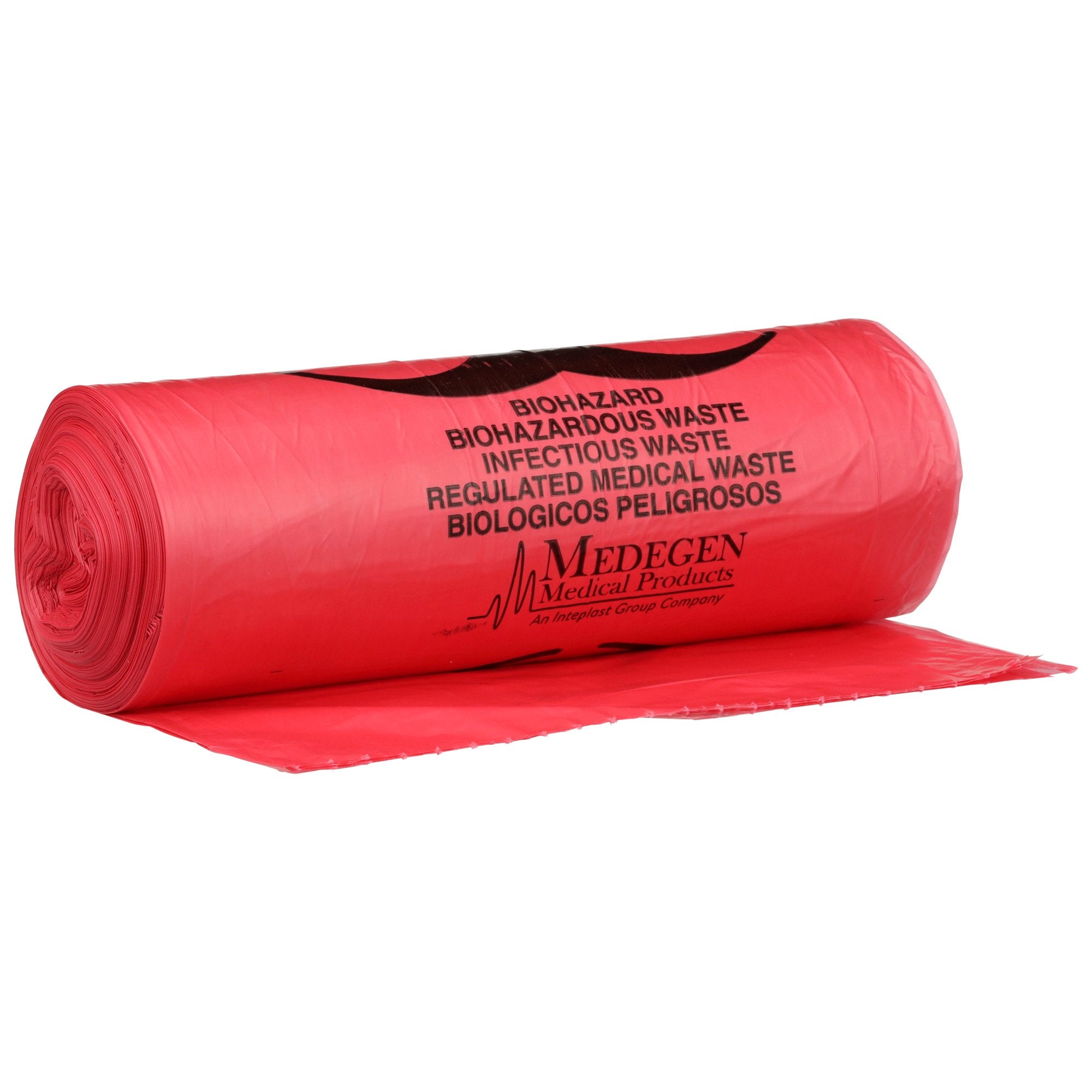 McKesson Brand - Infectious Waste Bag McKesson 30 to 33 gal. Red Bag Polymer Film 33 X 40 Inch [250/CS]