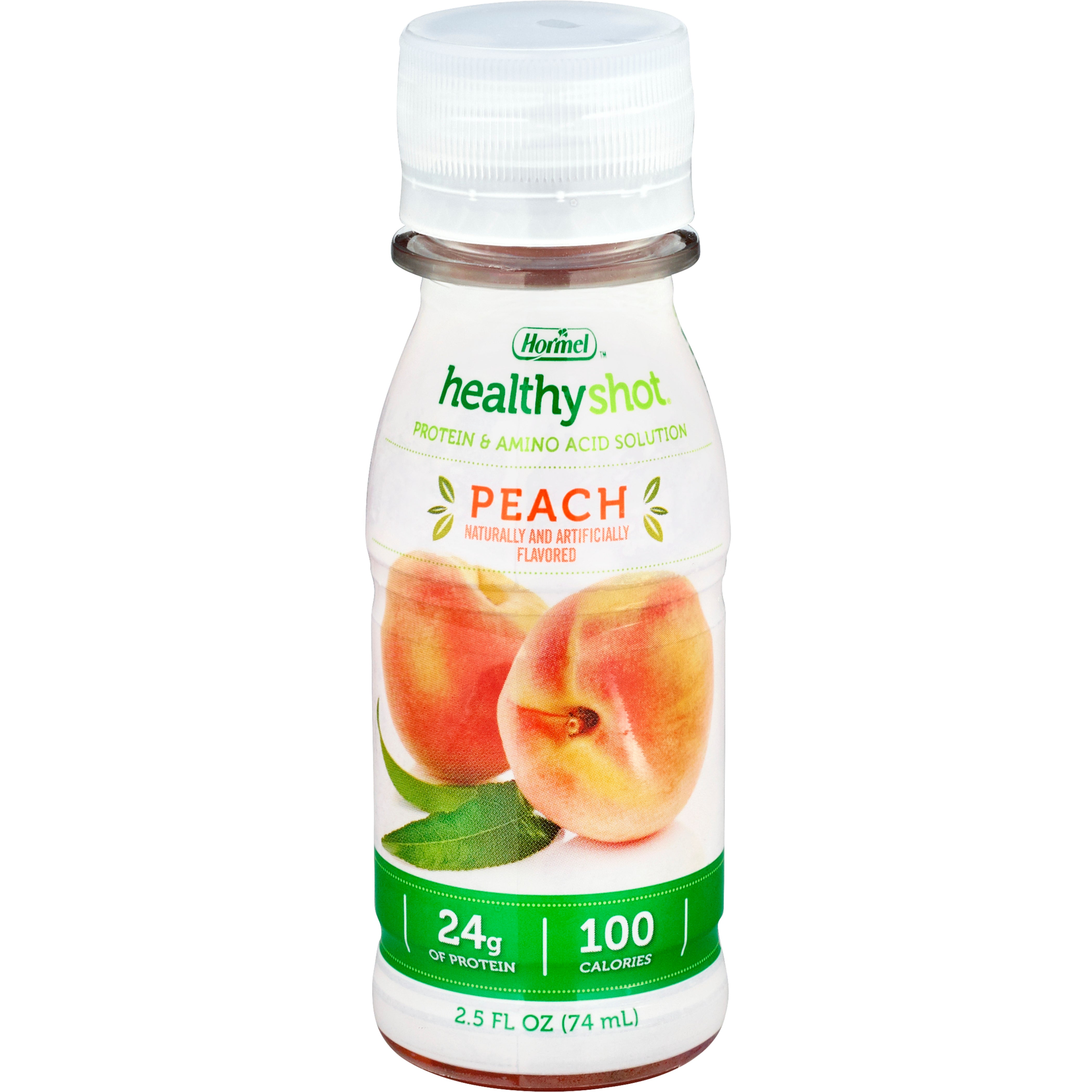 Hormel Food Sales - Oral Supplement Healthy Shot® Peach Flavor Liquid 2.5 oz. Bottle [24/CS]