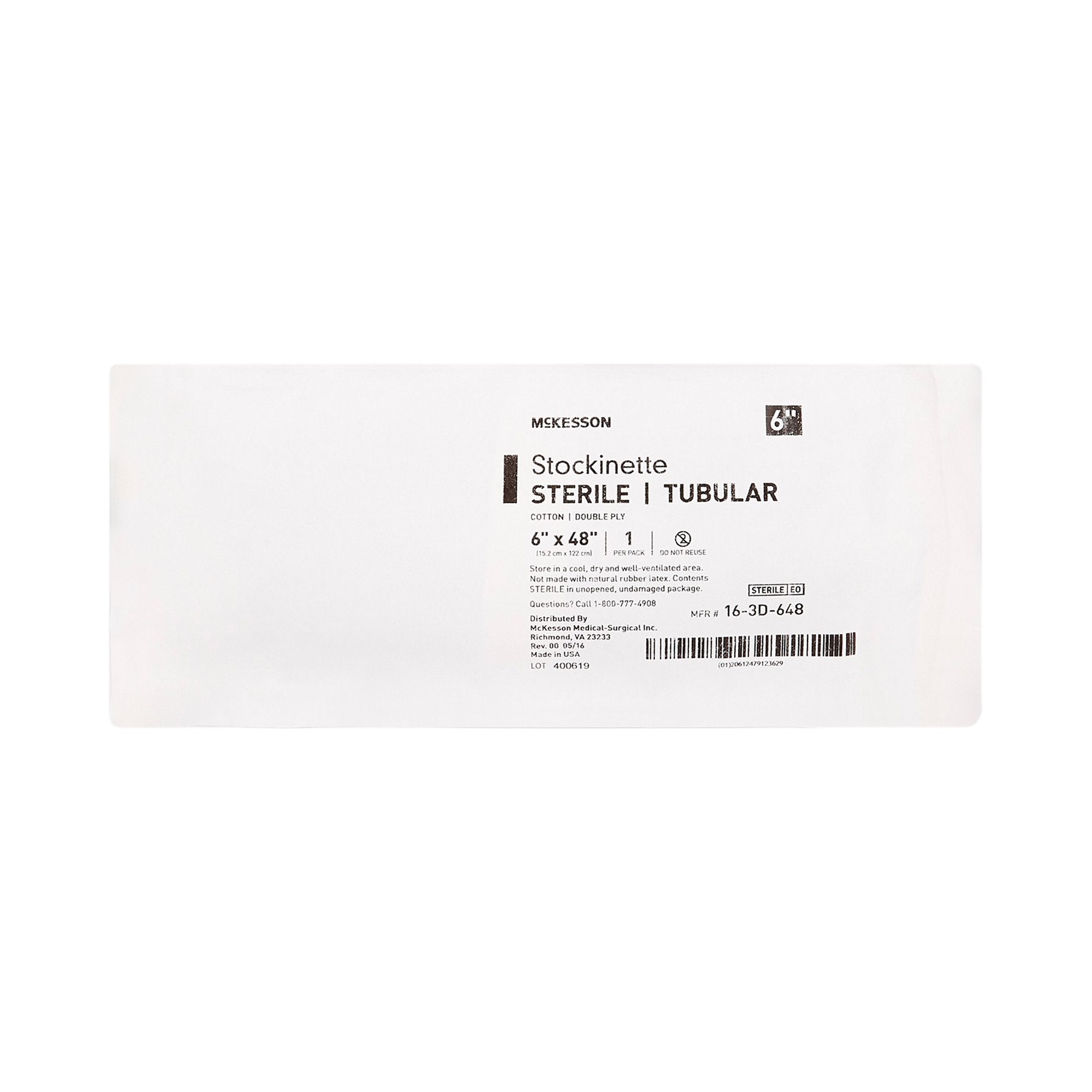 McKesson Brand - Surgical Stockinette Tubular McKesson 6 X 48 Inch Sterile [18/CS]