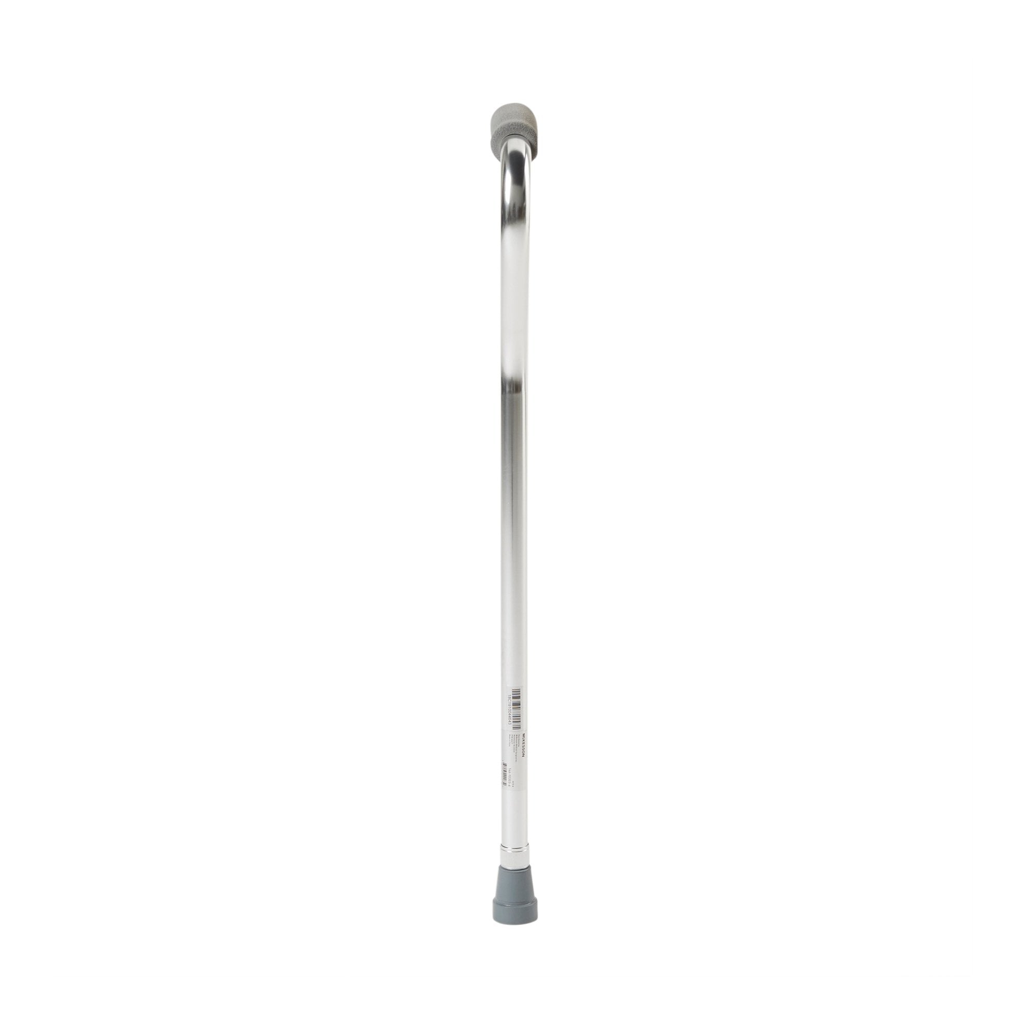 McKesson Brand - Offset Cane McKesson Aluminum 30 to 39 Inch Height Silver [6/CS]