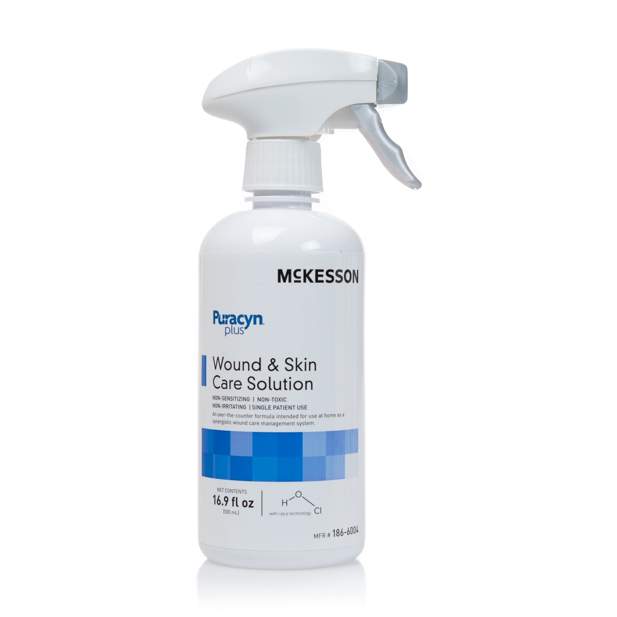 McKesson Brand - Wound Cleanser McKesson Puracyn® Plus 16.9 oz. Spray Bottle NonSterile Antimicrobial [6/CS]