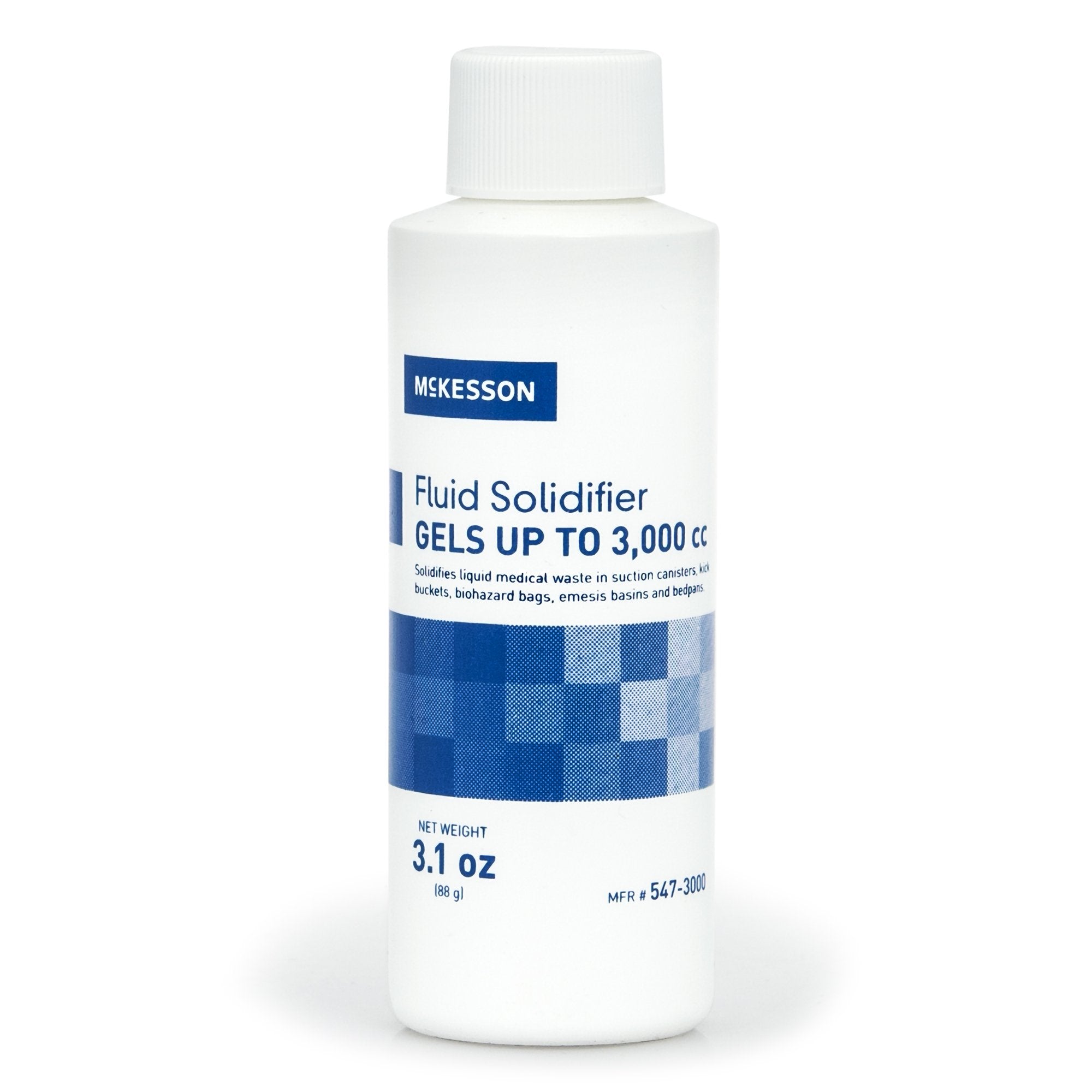 McKesson Brand - Fluid Solidifier McKesson 3,000 cc Screw Top Bottle 3.17 oz [75/CS]