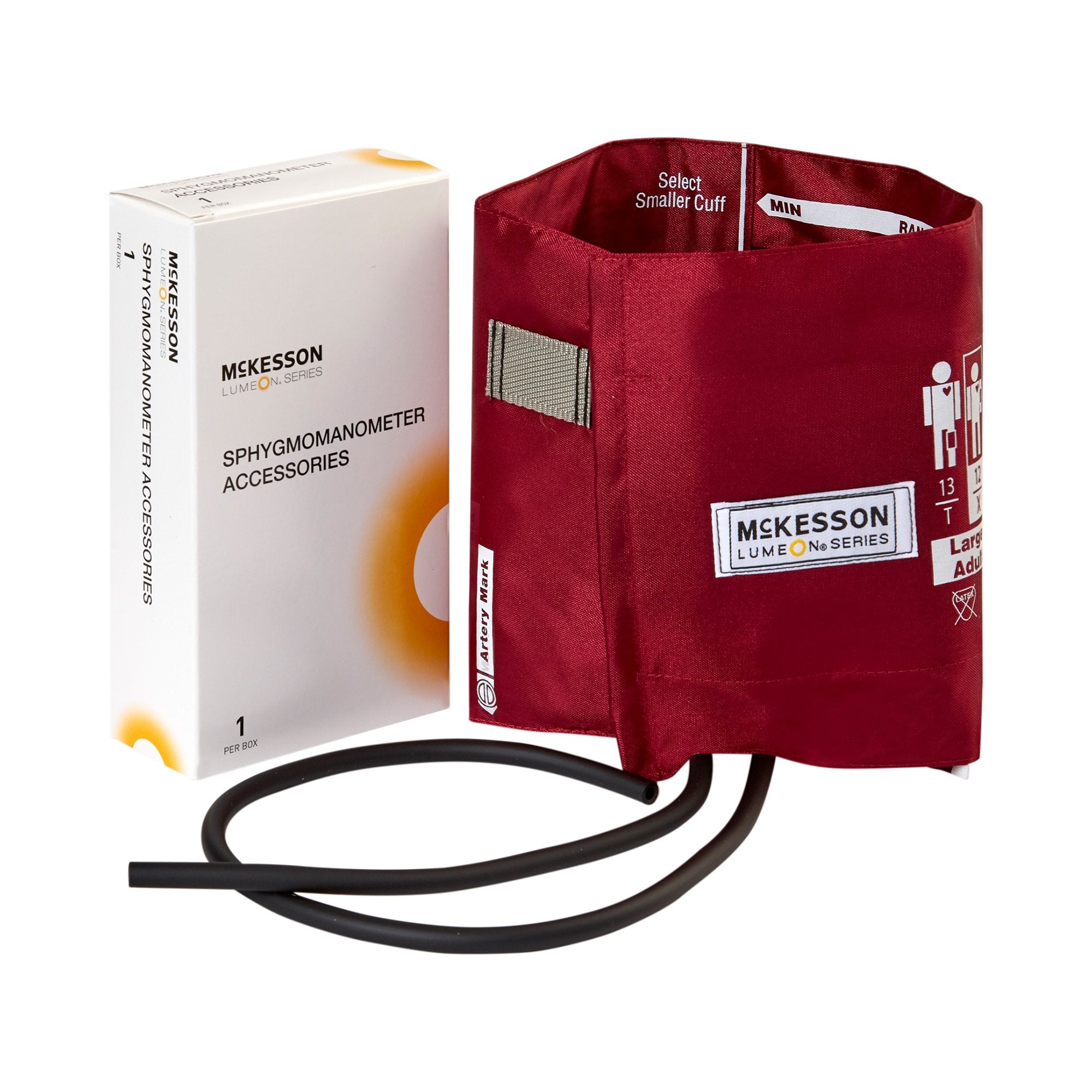 McKesson Brand - Reusable Blood Pressure Cuff McKesson LUMEON™ 34 to 50 cm Arm Nylon Cuff Large Adult Cuff [15/CS]