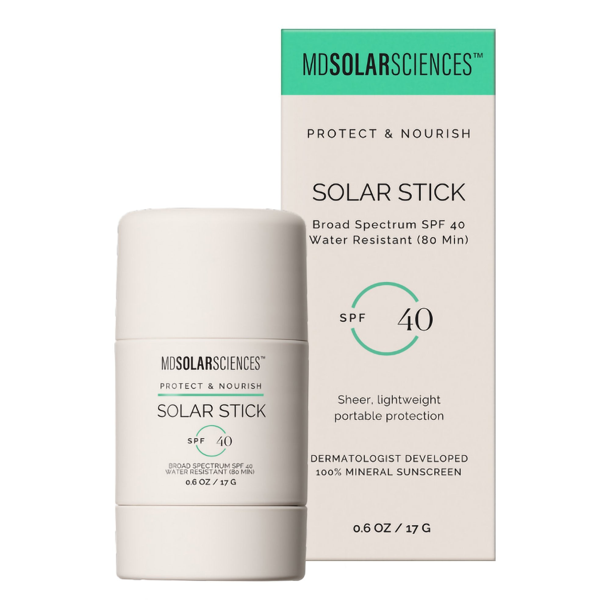 MDSolarSciences - Sunscreen MDSolarSciences® Solar Stick™ SPF 40 Stick 0.6 oz. Tube [48/CS]