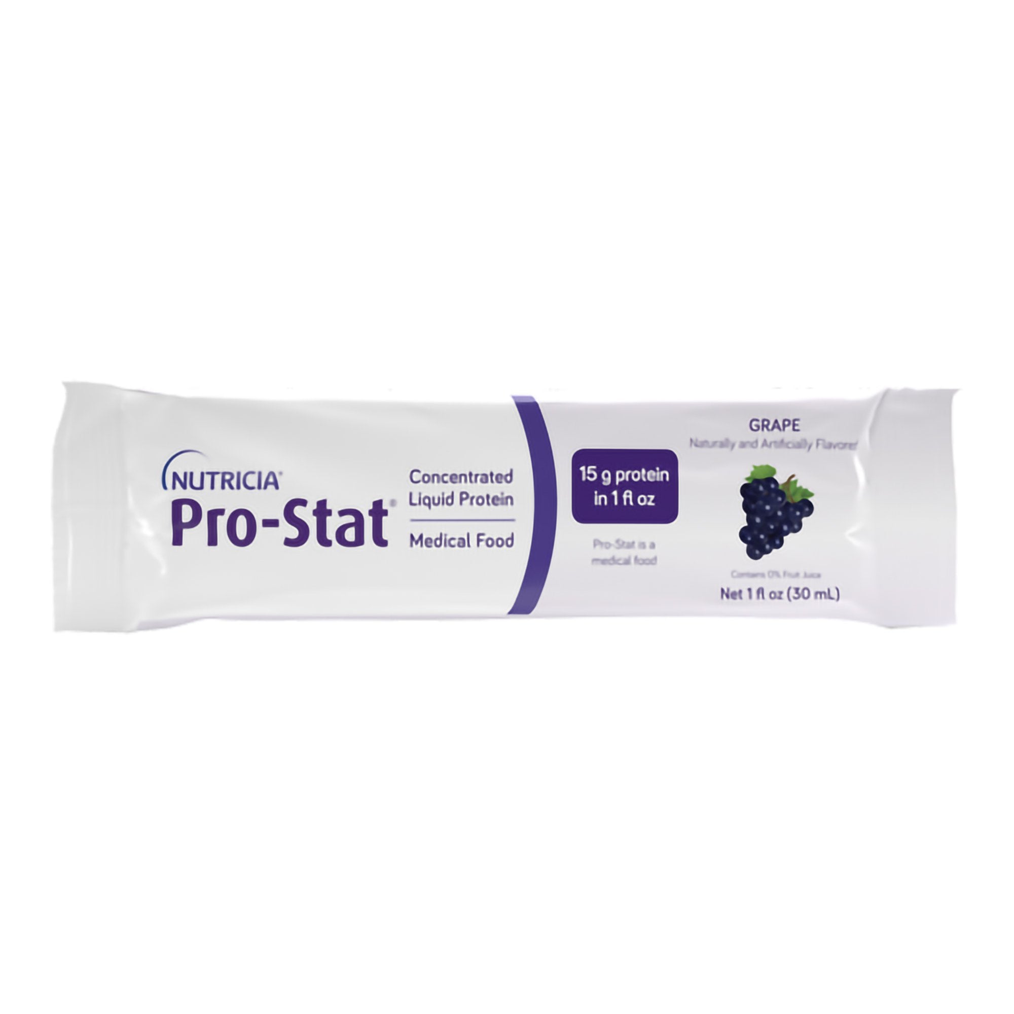 Nutricia North America - Oral Supplement Pro-Stat® Grape Flavor Liquid 1 oz. Individual Packet [96/CS]