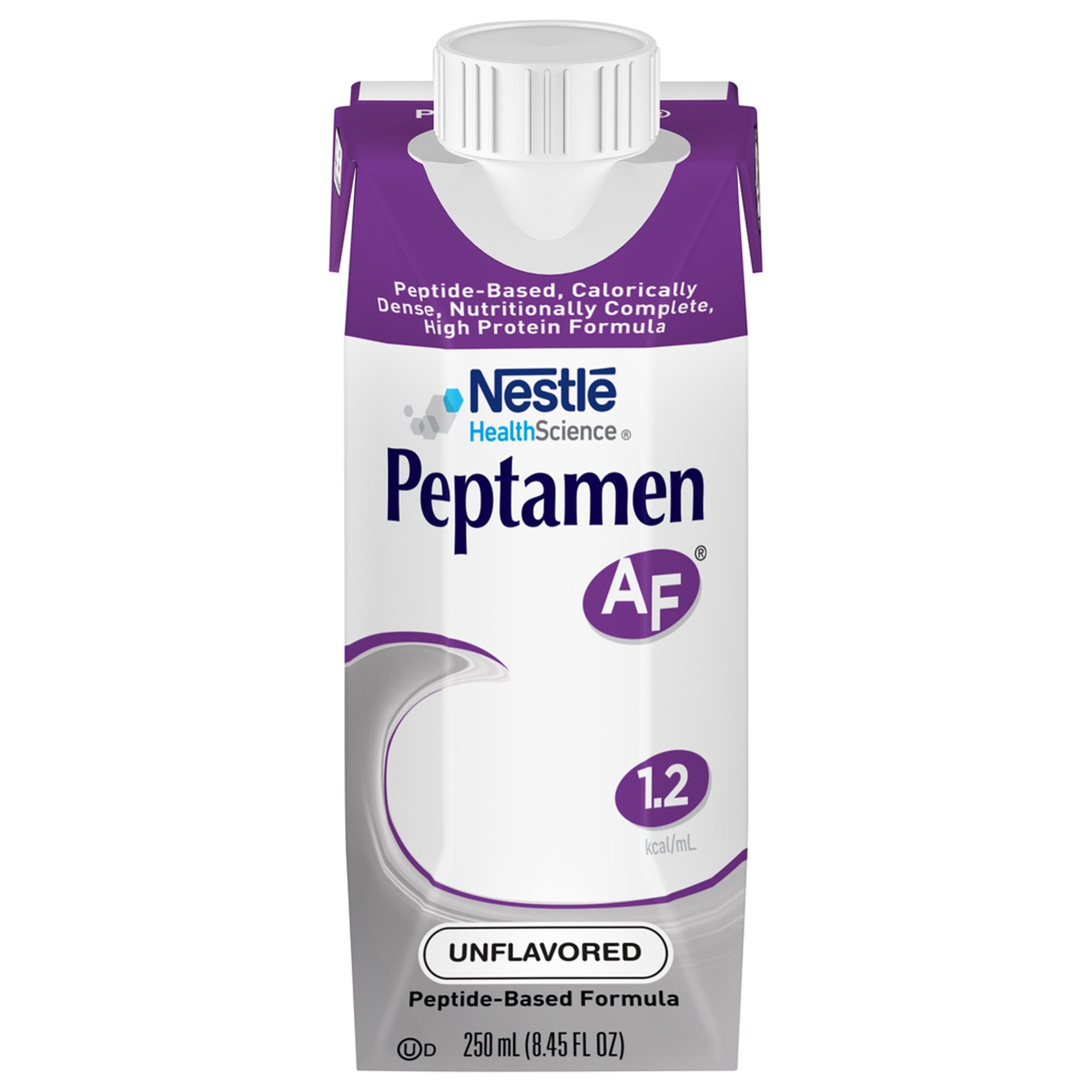 Nestle Healthcare Nutrition - Tube Feeding Formula Peptamen AF® Unflavored Liquid 250 mL Carton [24/CS]