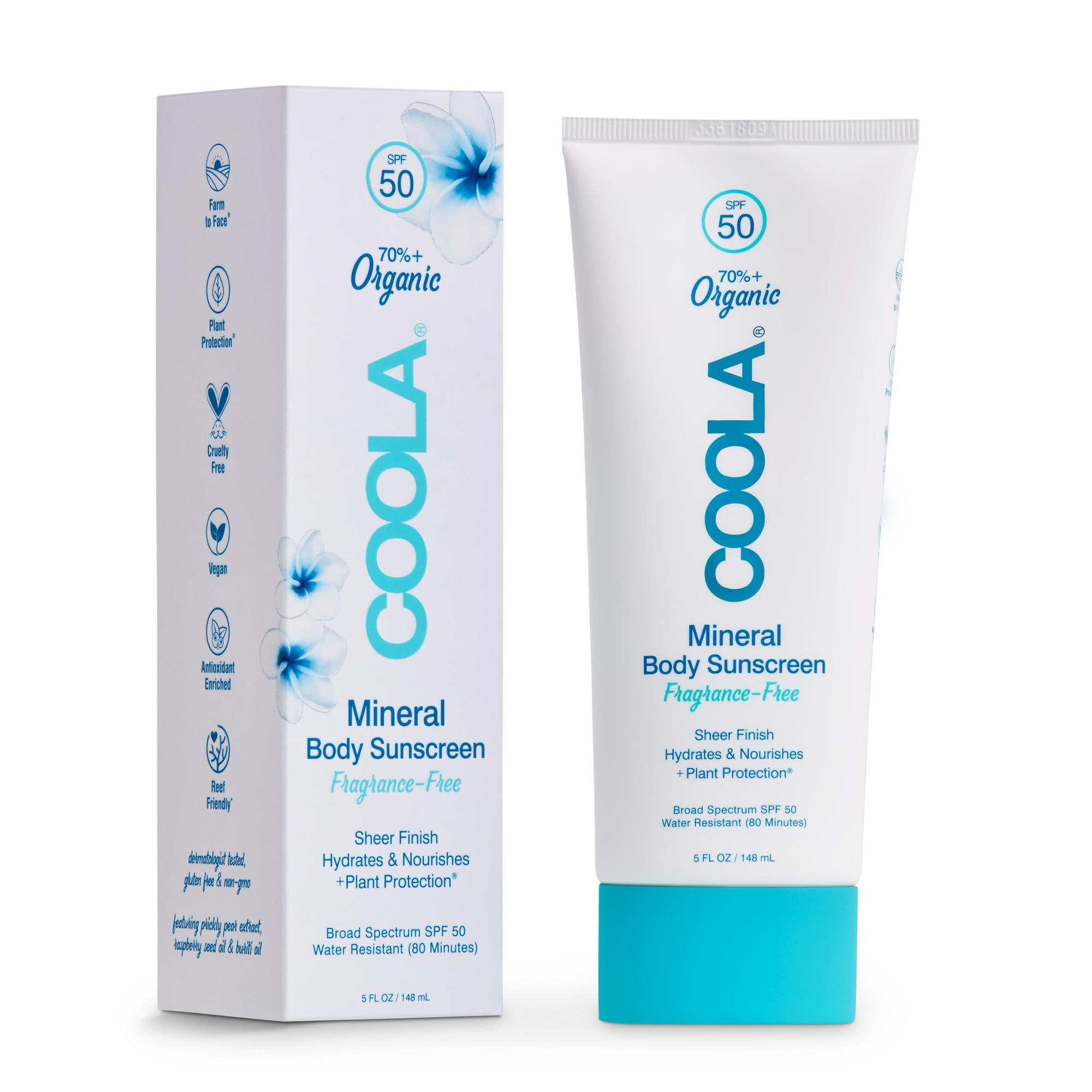 COOLA LLC - Sunscreen COOLA® Mineral Body SPF 50 Lotion 5 oz. Tube [24/CS]