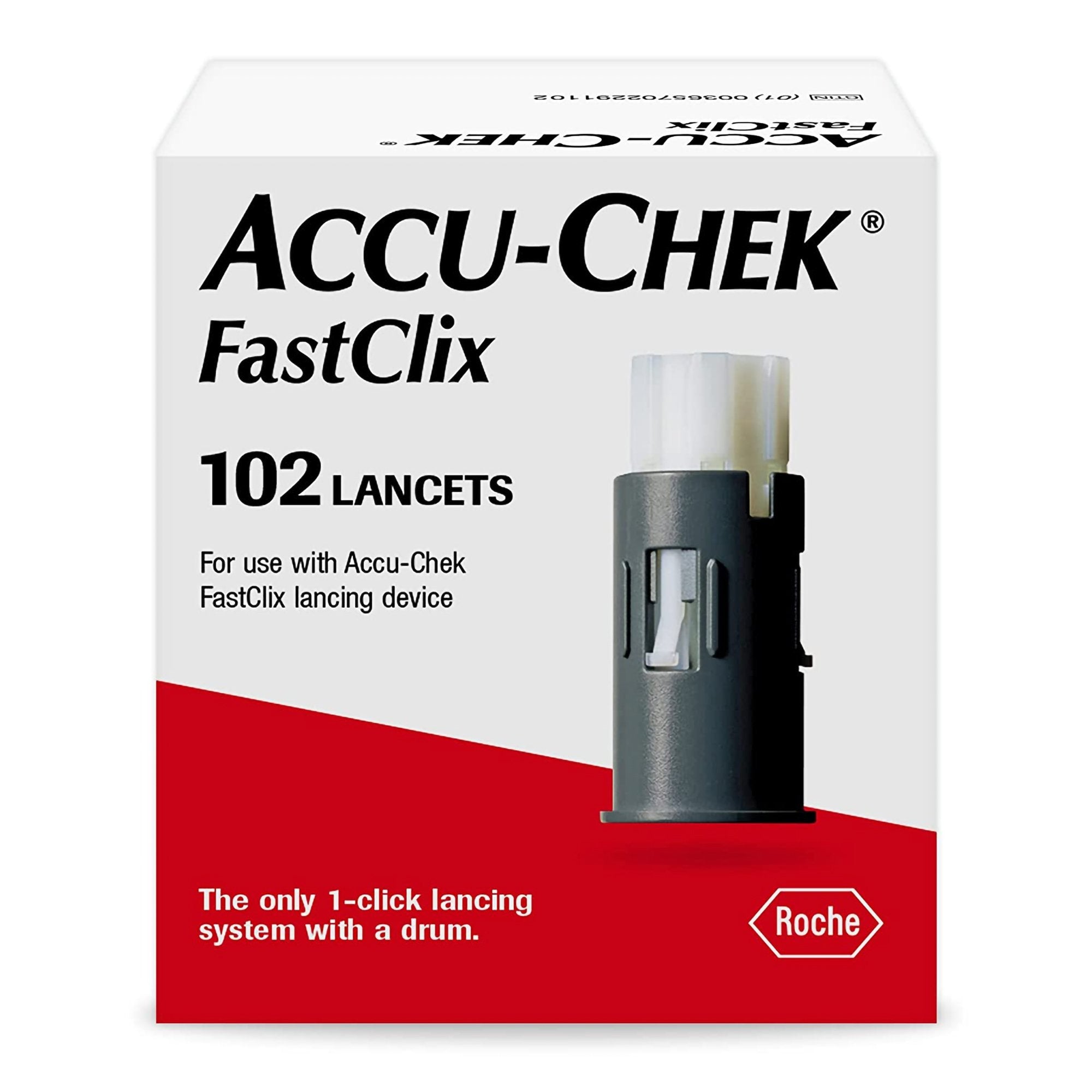 Roche Diabetes Care - Lancet for Lancing Device Accu-Chek® Non-Safety Twist Off Cap Multiple Sites [1224/CS]