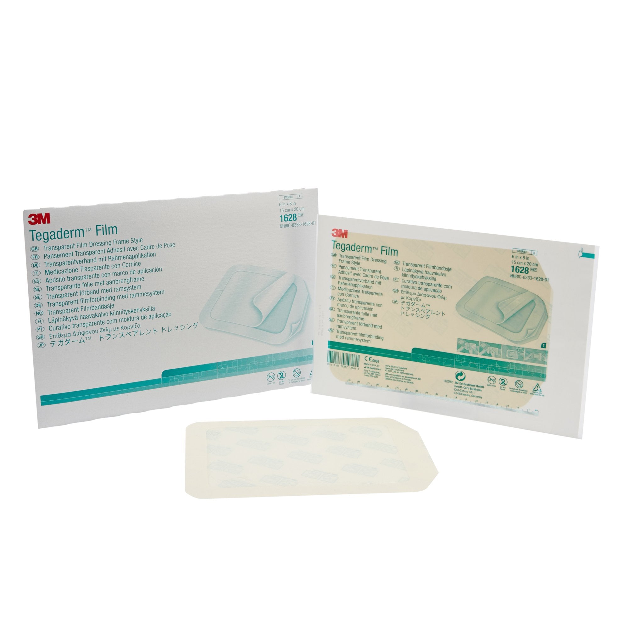 Solventum Corporation - Transparent Film Dressing 3M™ Tegaderm™ 6 X 8 Inch Frame Style Delivery Rectangle Sterile [80/CS]