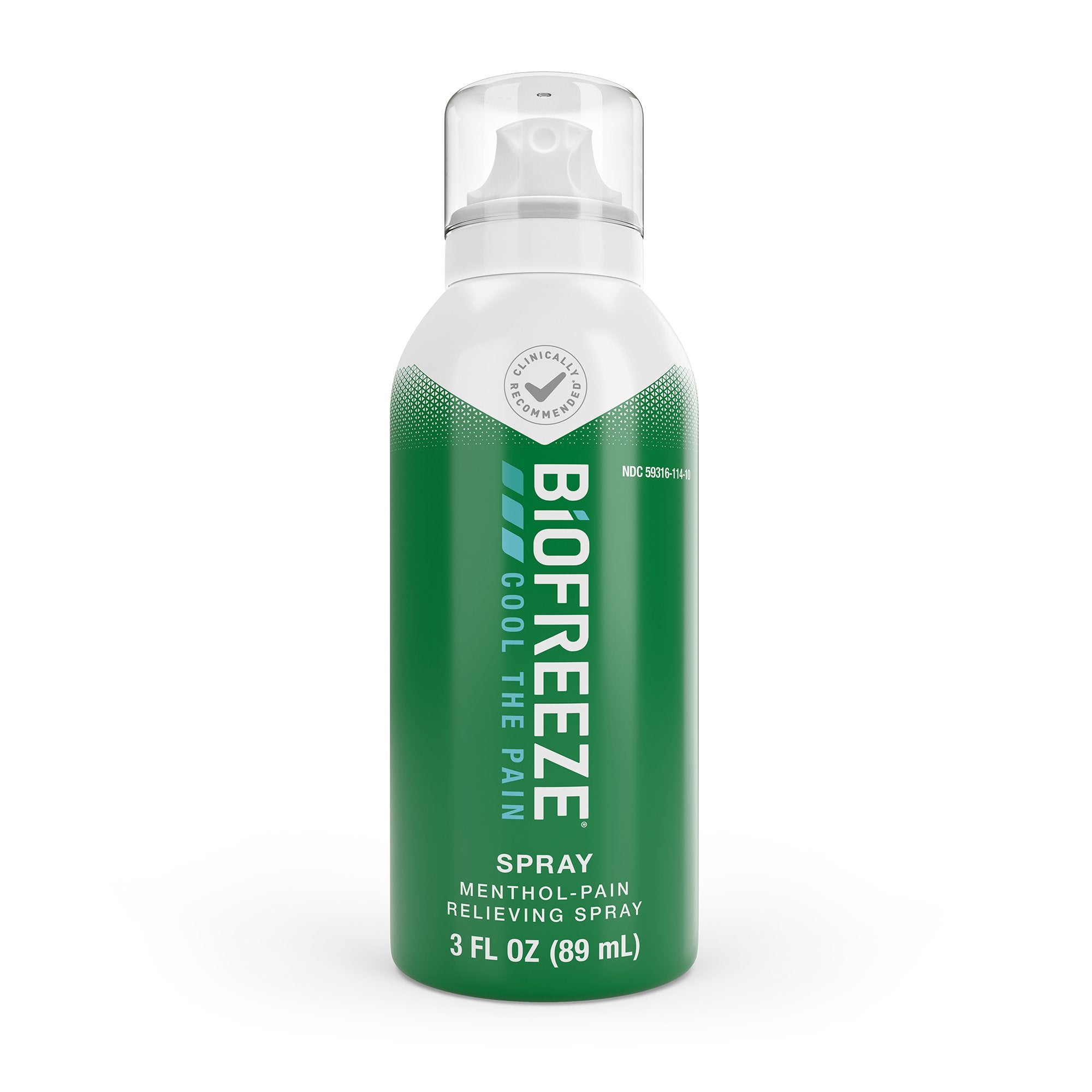 Boxout LLC - Topical Pain Relief Biofreeze® 360° 10.5% Strength Menthol Spray 3 oz. [24/CS]