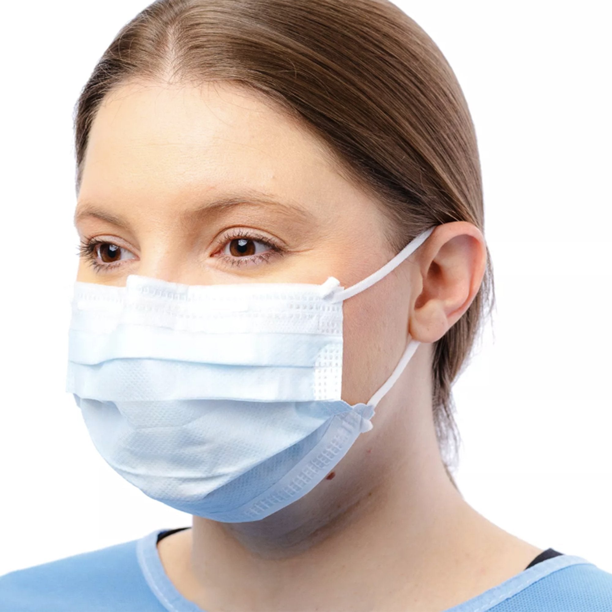 Cardinal - Procedure Mask Cardinal Health™ ASTM Level 1 Earloops One Size Fits Most [500/CS] (1205864_CS)