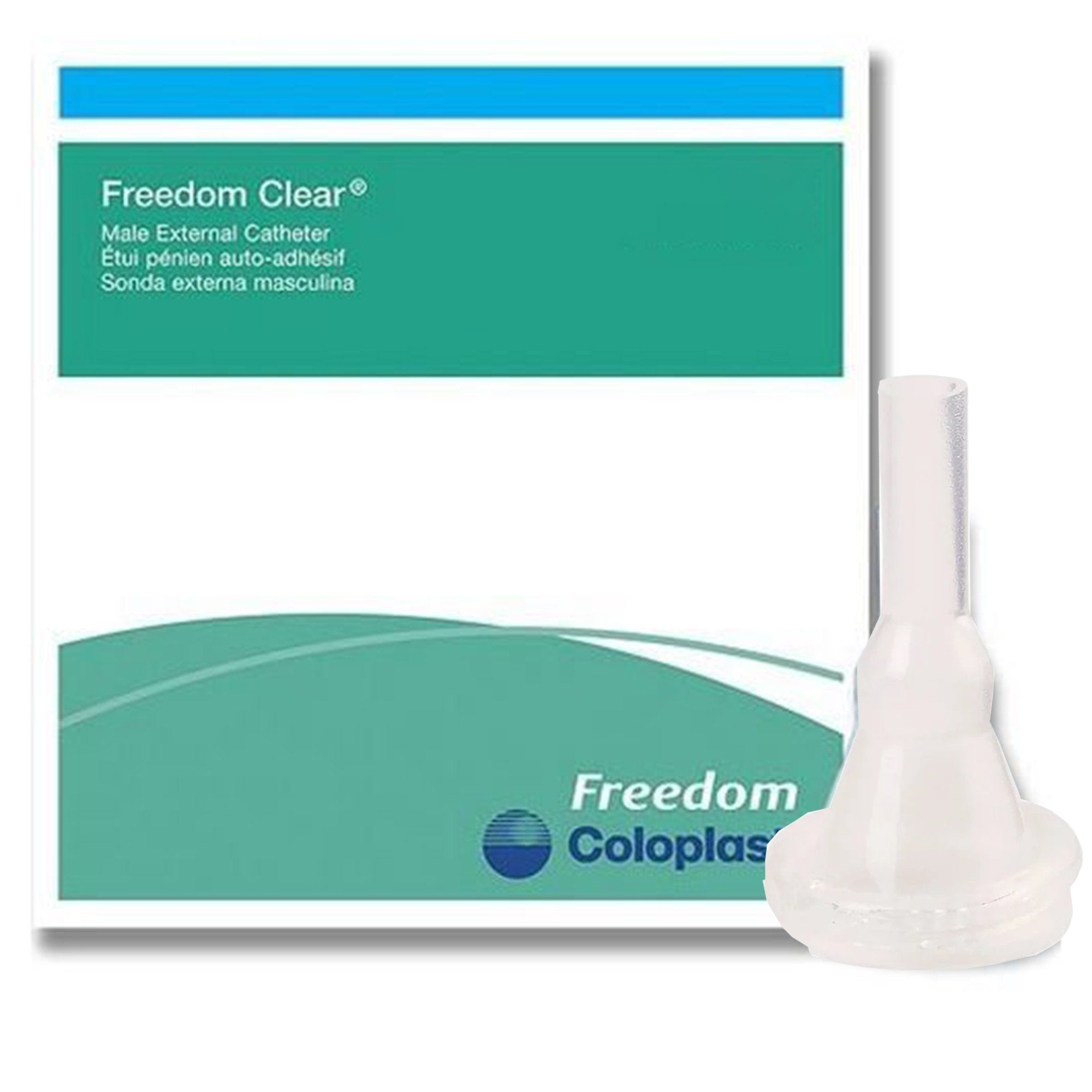 Coloplast - Male External Catheter Freedom Cath® Self-Adhesive Strip Latex Small [100/CS]