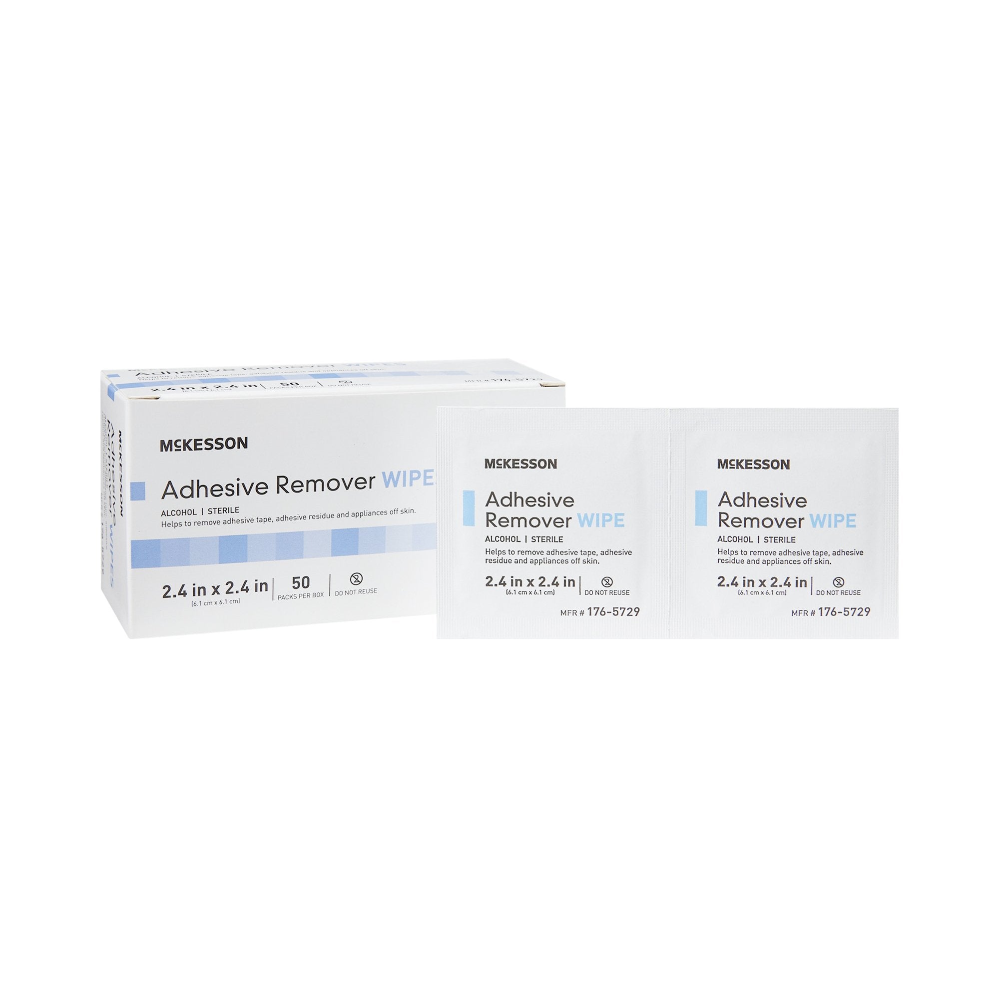 McKesson Brand - Adhesive Remover McKesson Wipe 50 per Box [2500/CS]