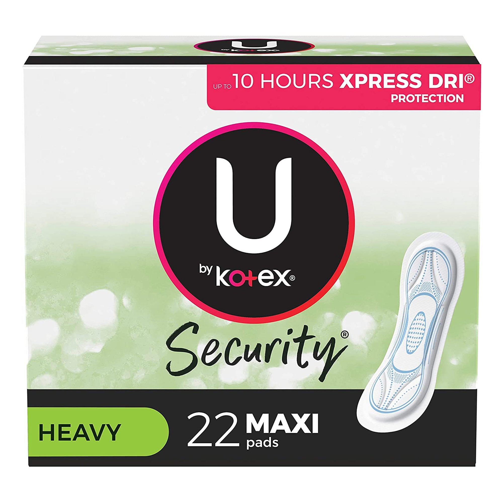 Kimberly Clark - Feminine Pad U by Kotex® Security Maxi Super Absorbency [176/CS]