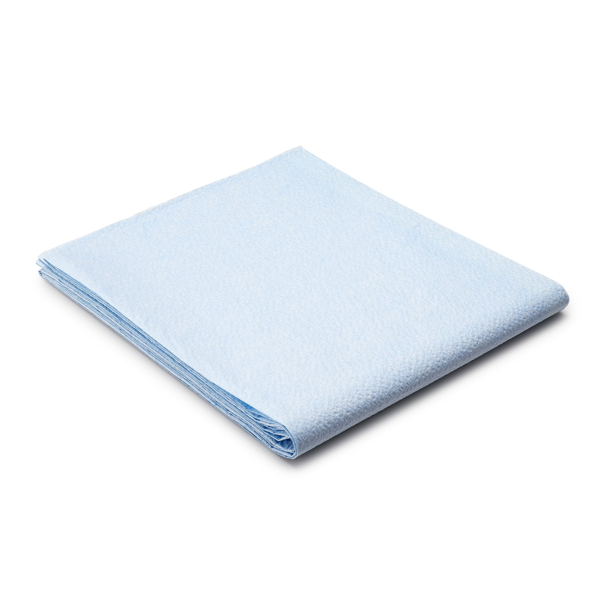 Tidi Products - Stretcher Sheet Tidi® Everyday Flat Sheet 40 X 90 Inch Blue Tissue / Poly Disposable [50/CS] (529260_CS)