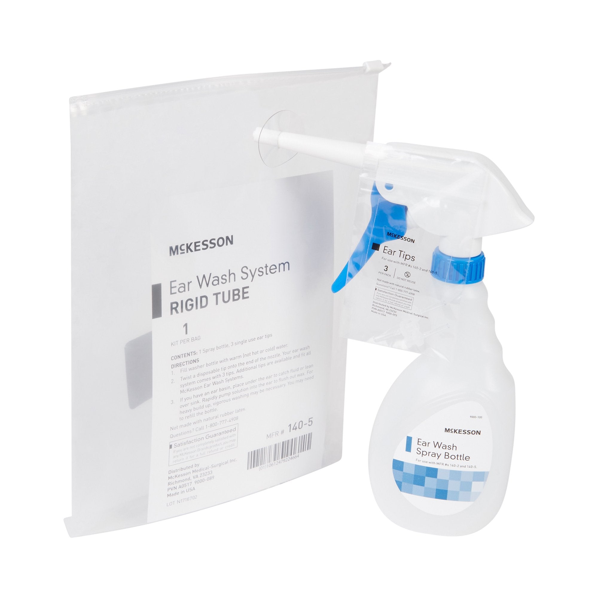 McKesson Brand - Ear Wash System McKesson Disposable Tip Blue / White [10/CS] (1068693_CS)