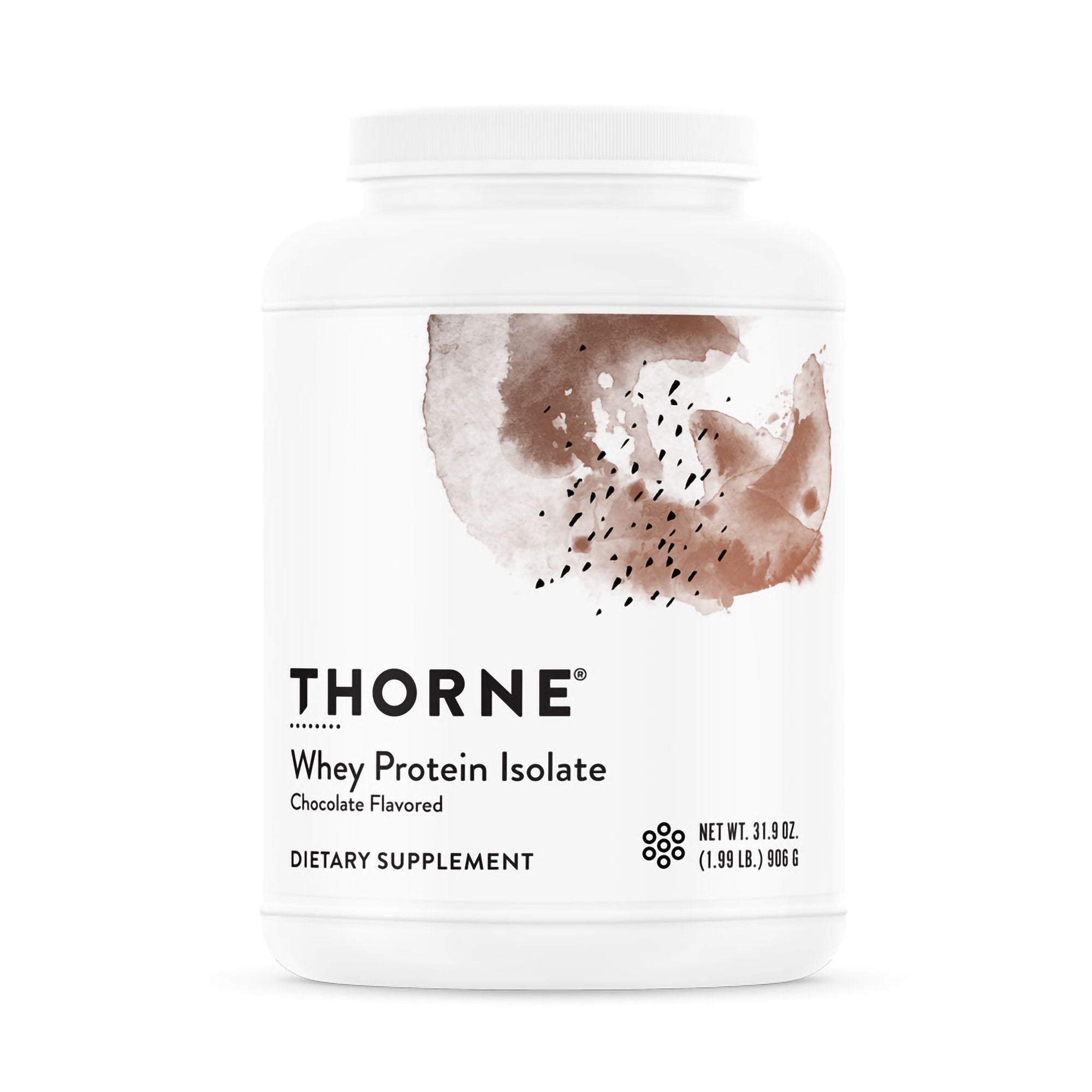 Thorne Research Inc - Dietary Supplement THORNE® Whey Protein Isolate - Chocolate Powder 31.9 oz. Chocolate Flavor [6/CS]