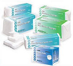 Dynarex - Gauze Sponge Dynarex® 4 X 4 Inch 16-Ply NonSterile 200 per Pack [2000/CS]