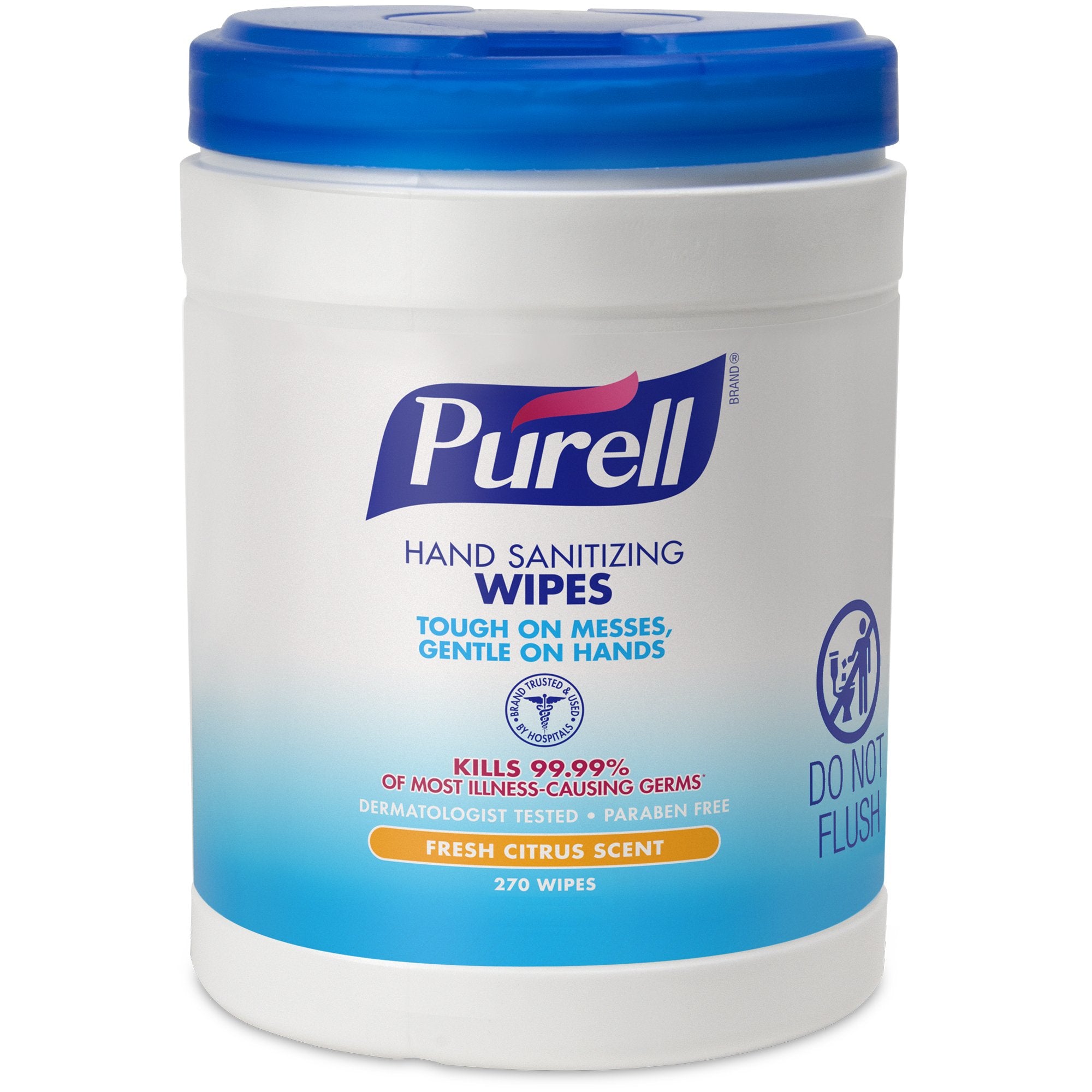 GOJO - Hand Sanitizing Wipe Purell® 270 Count BZK (Benzalkonium Chloride) Wipe Canister [6/CS]